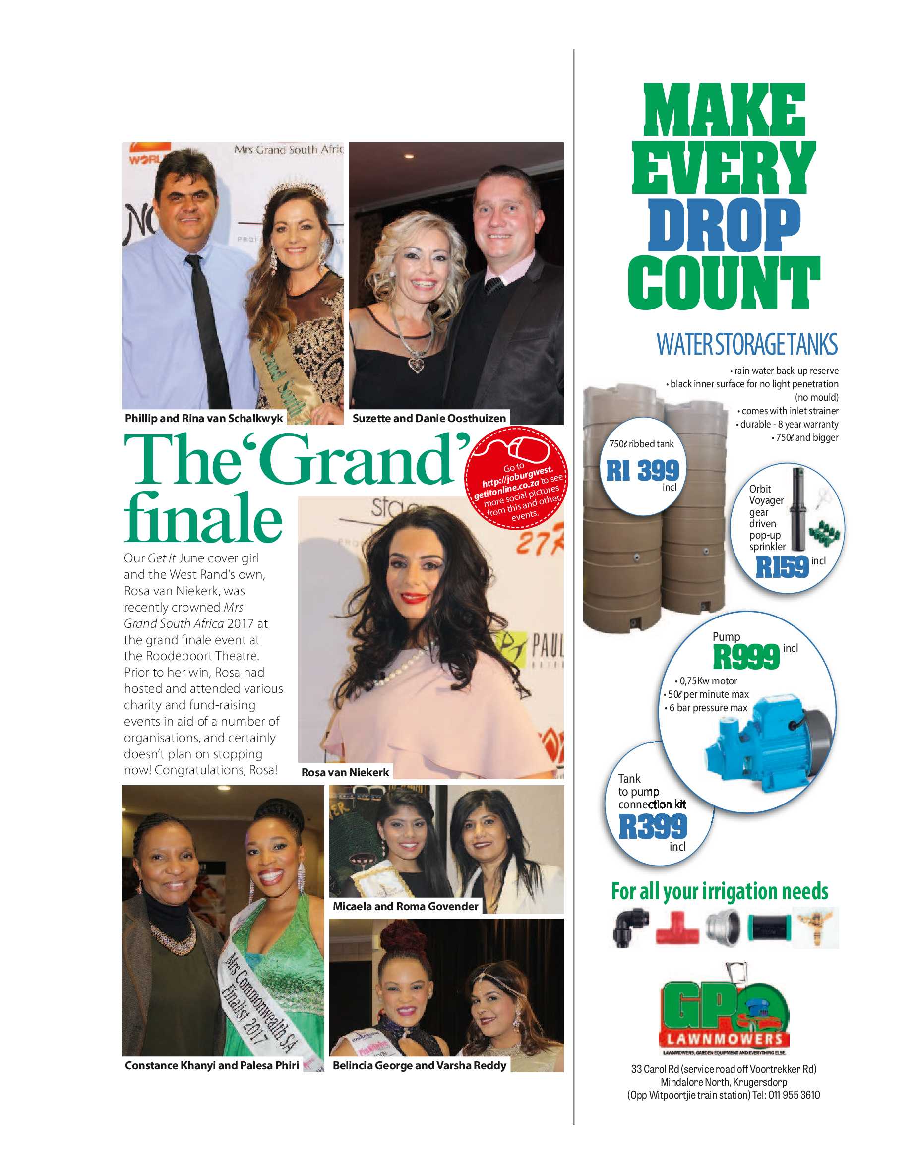 Get it JHB West – August 2017 page 15