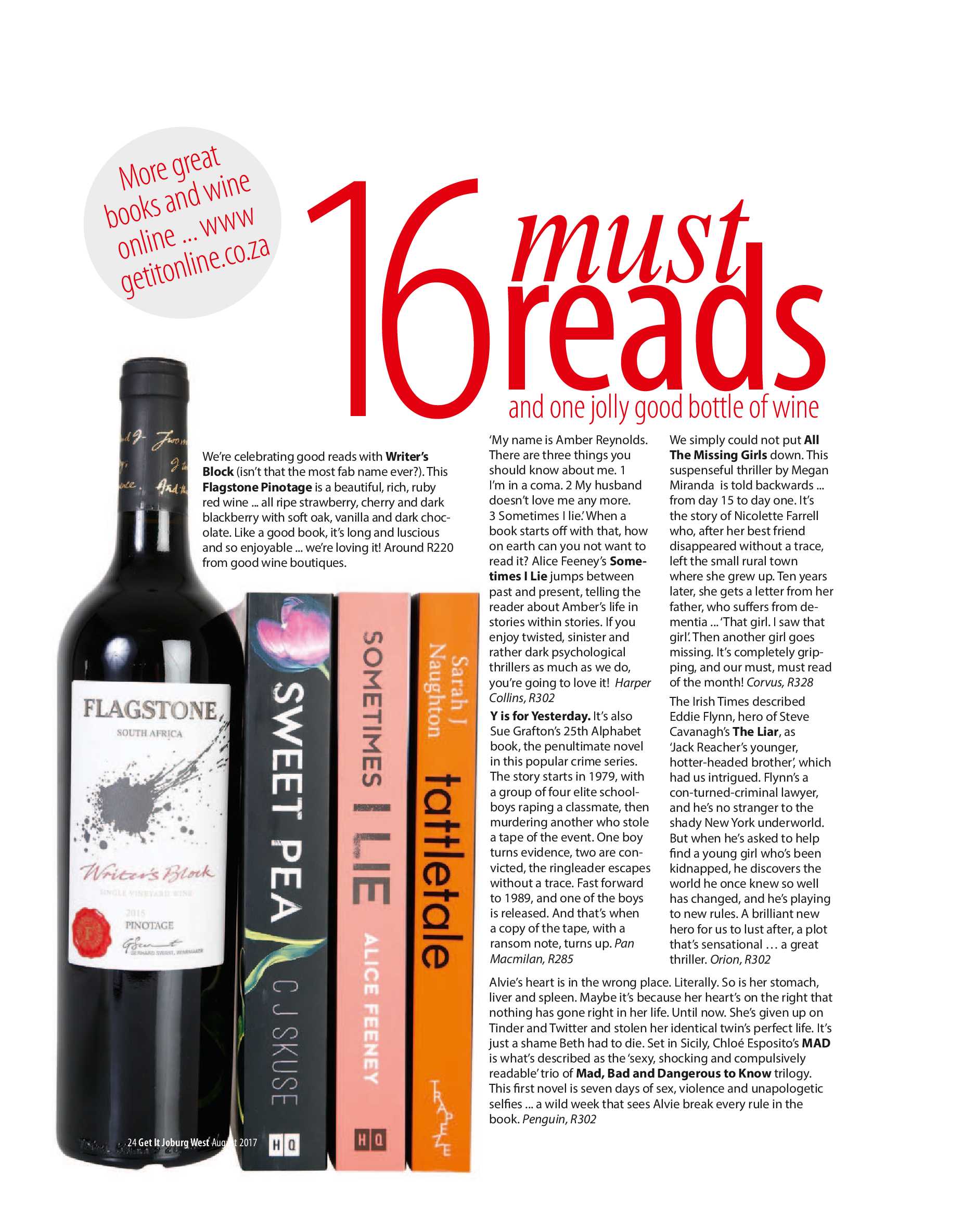 Get it JHB West – August 2017 page 24