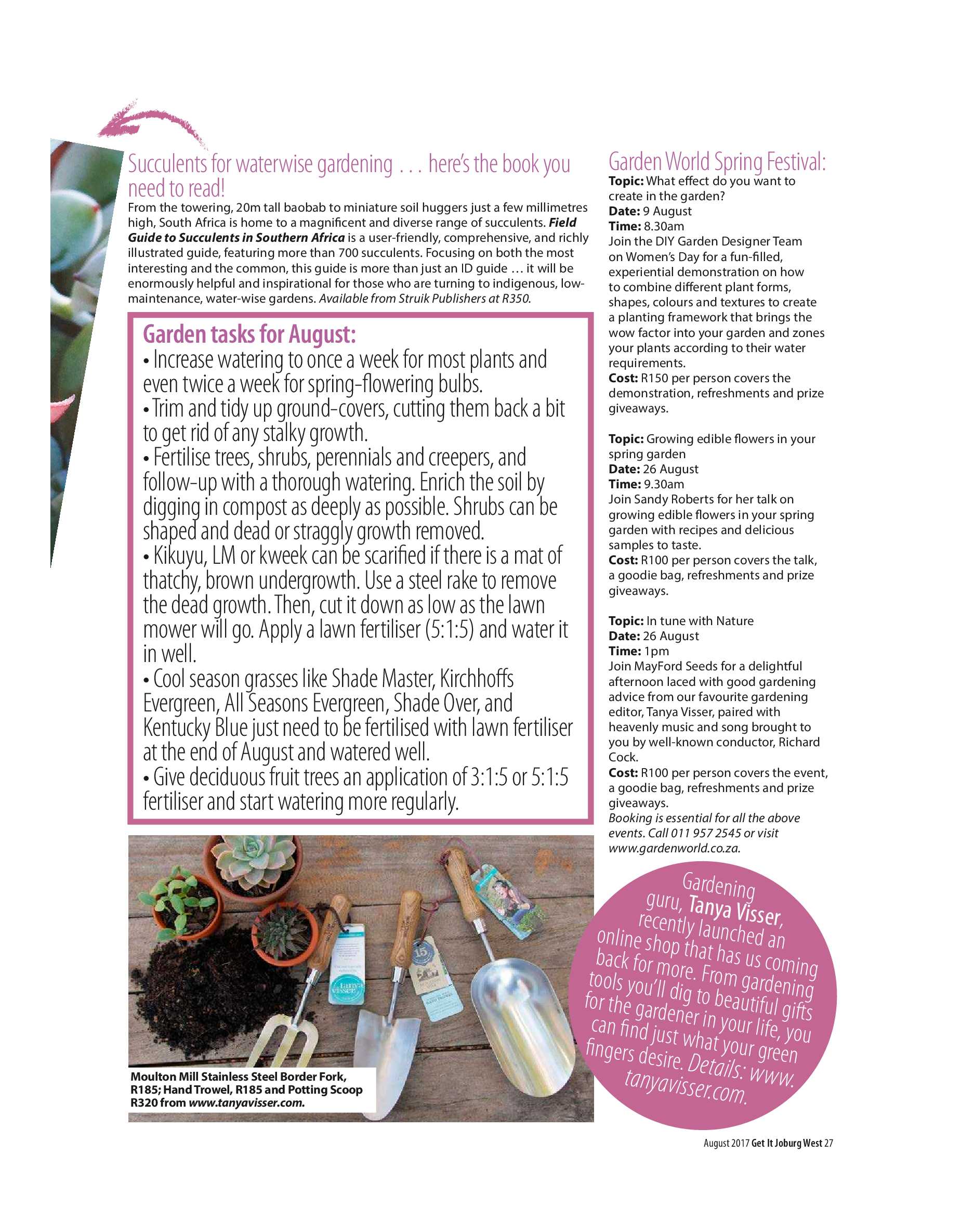 Get it JHB West – August 2017 page 27