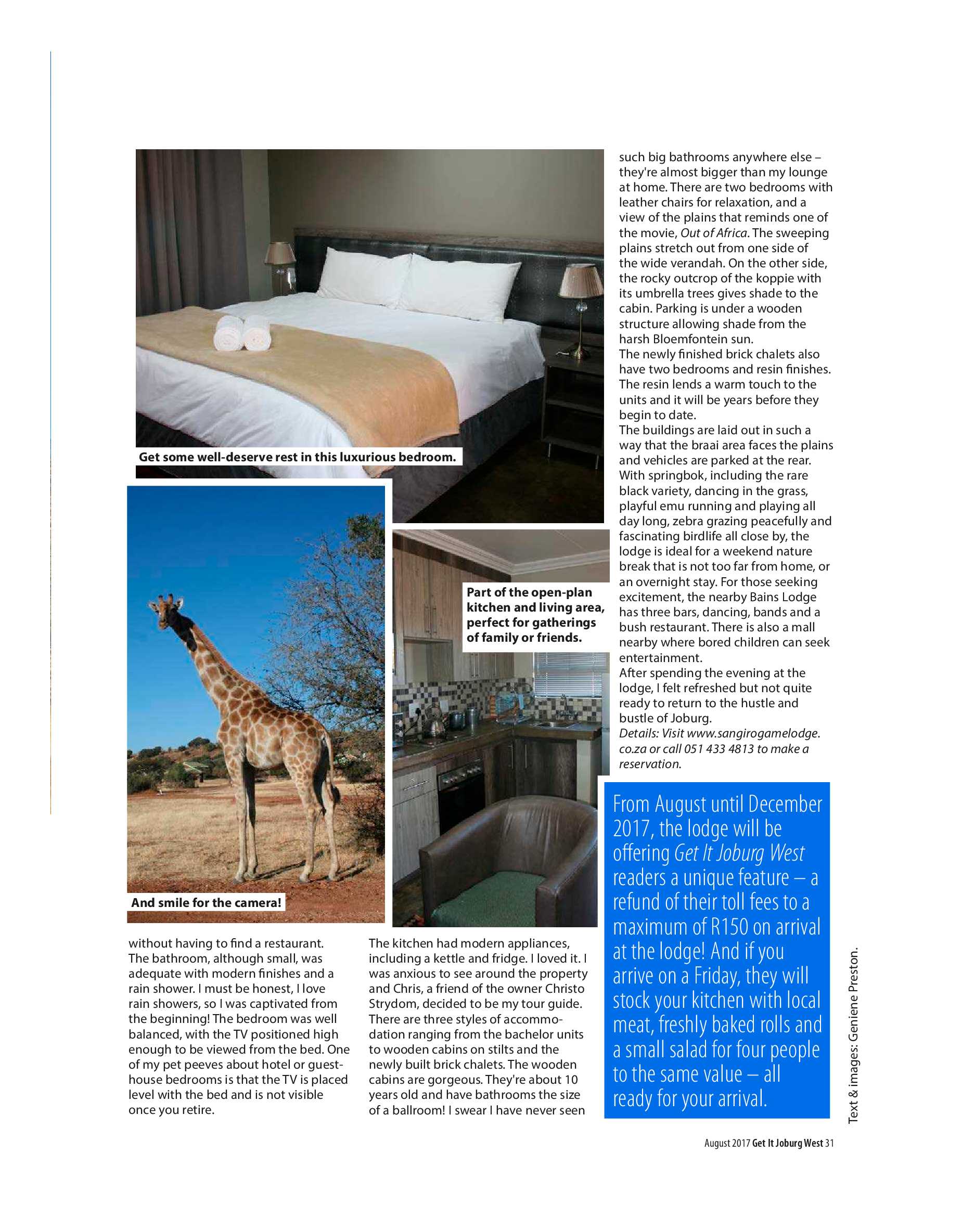 Get it JHB West – August 2017 page 31