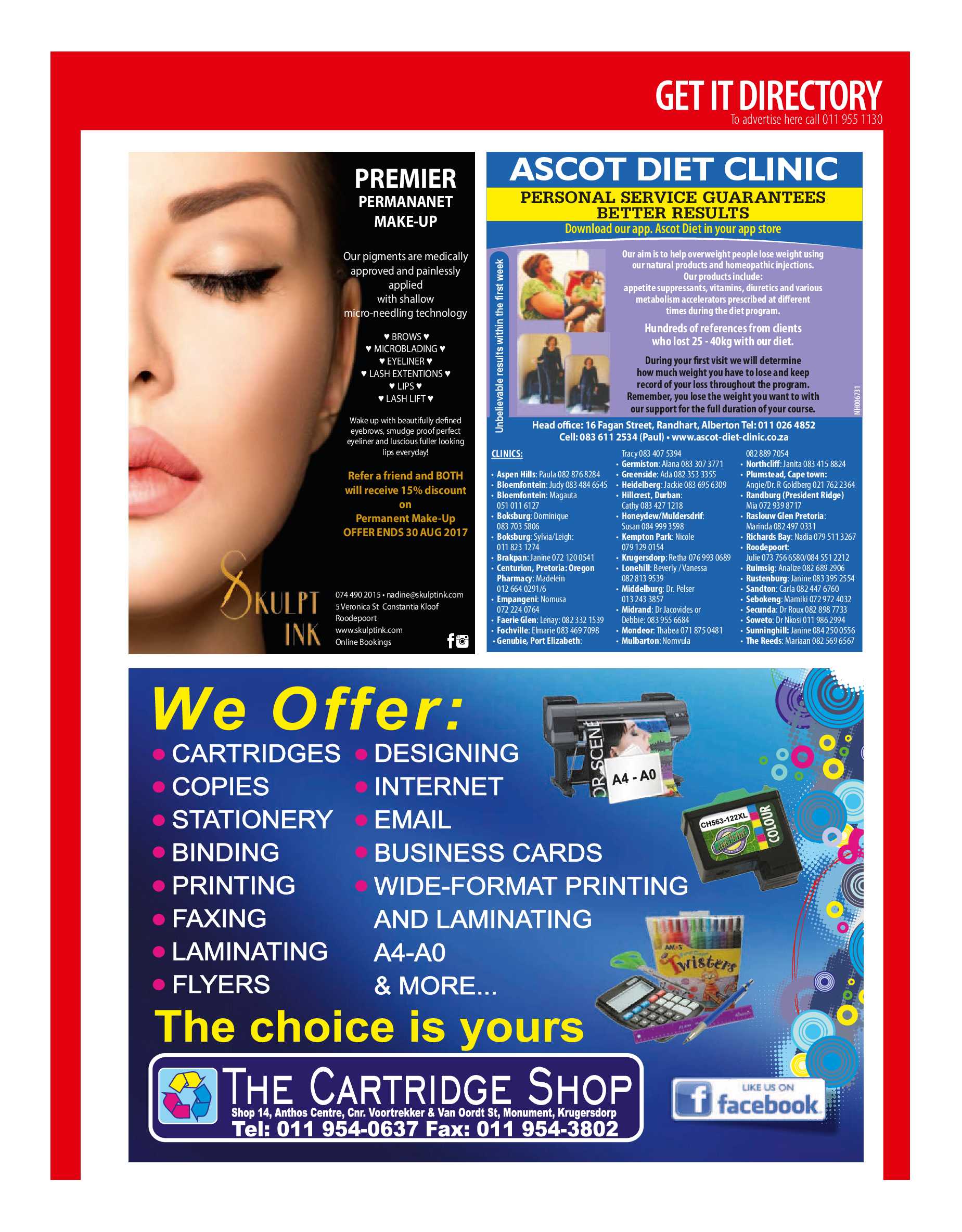 Get it JHB West – August 2017 page 35