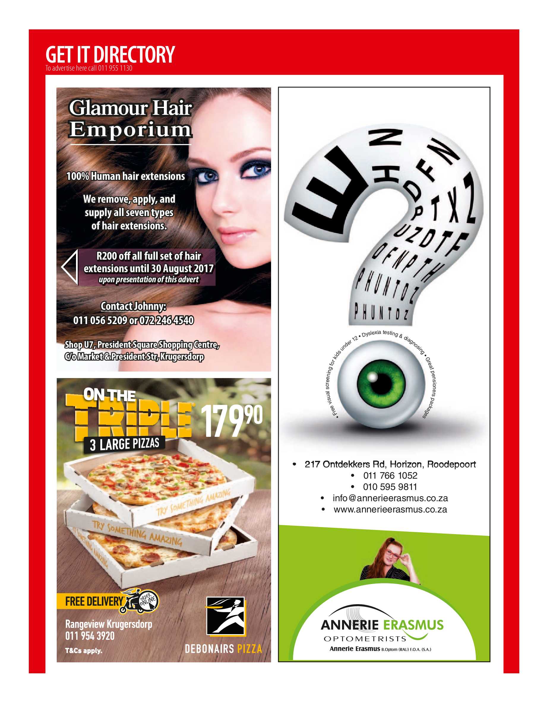 Get it JHB West – August 2017 page 36