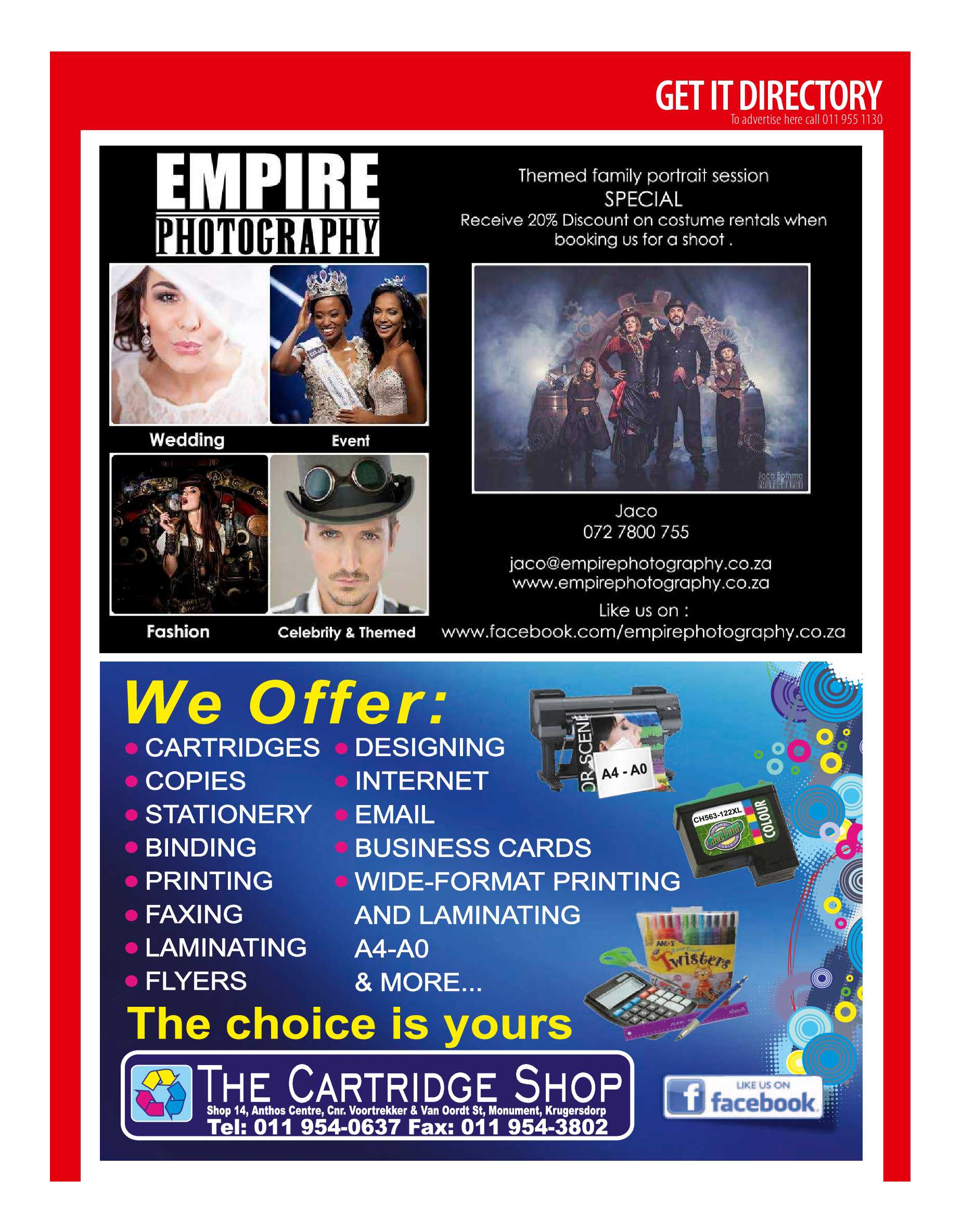 Get it JHB West – September 2017 page 49