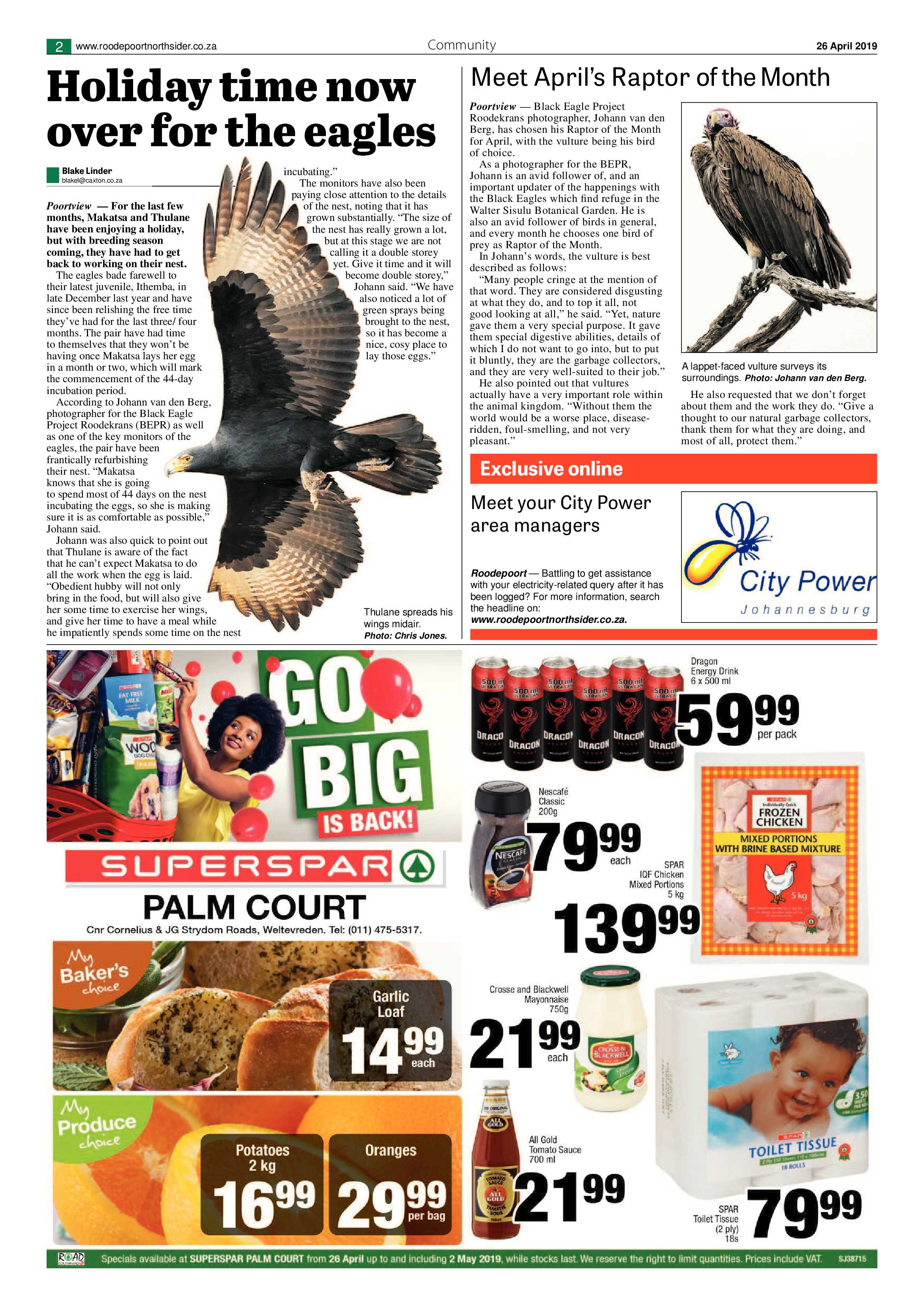 Roodepoort Northisder 26 April 2019 page 2