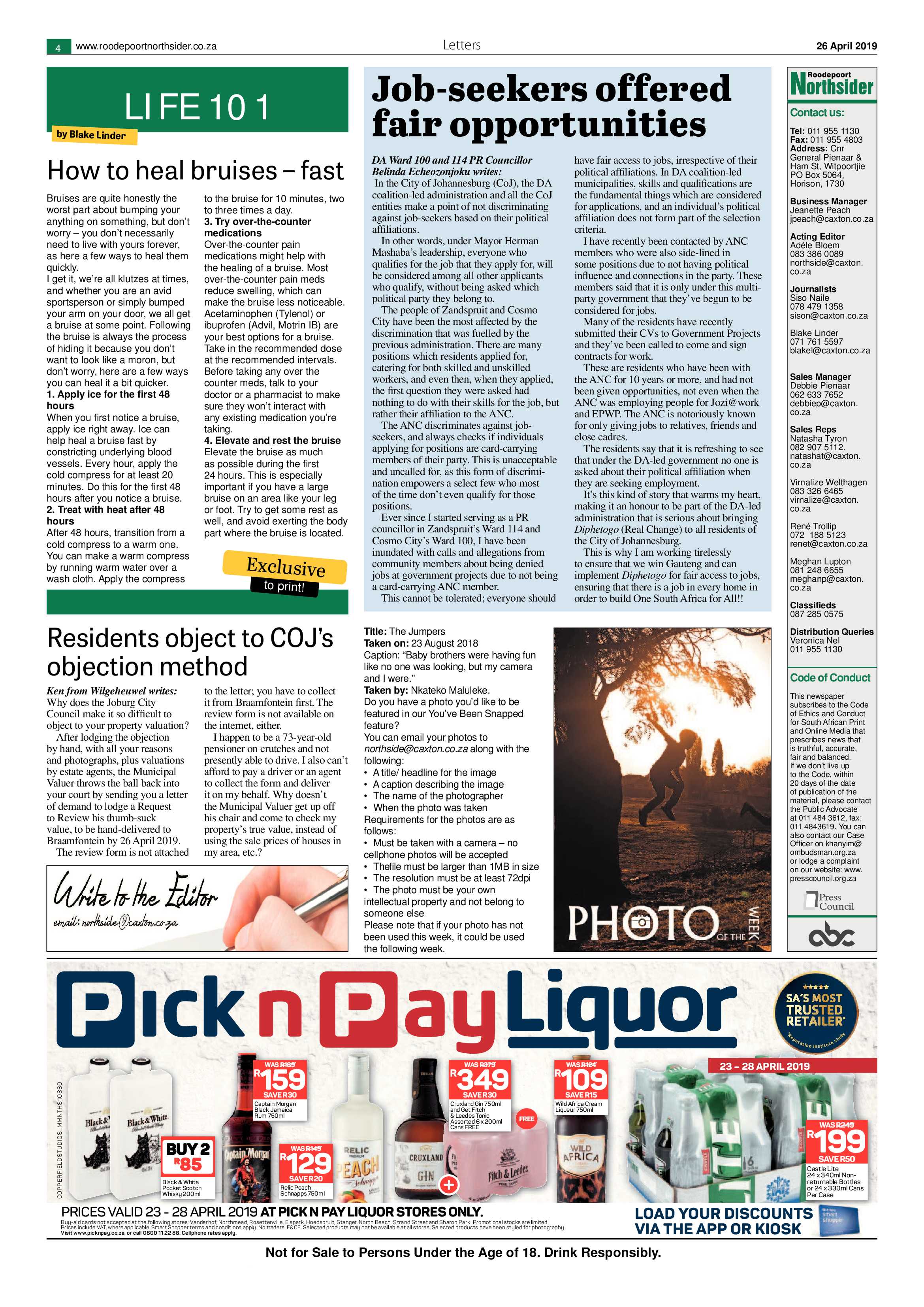 Roodepoort Northisder 26 April 2019 page 4