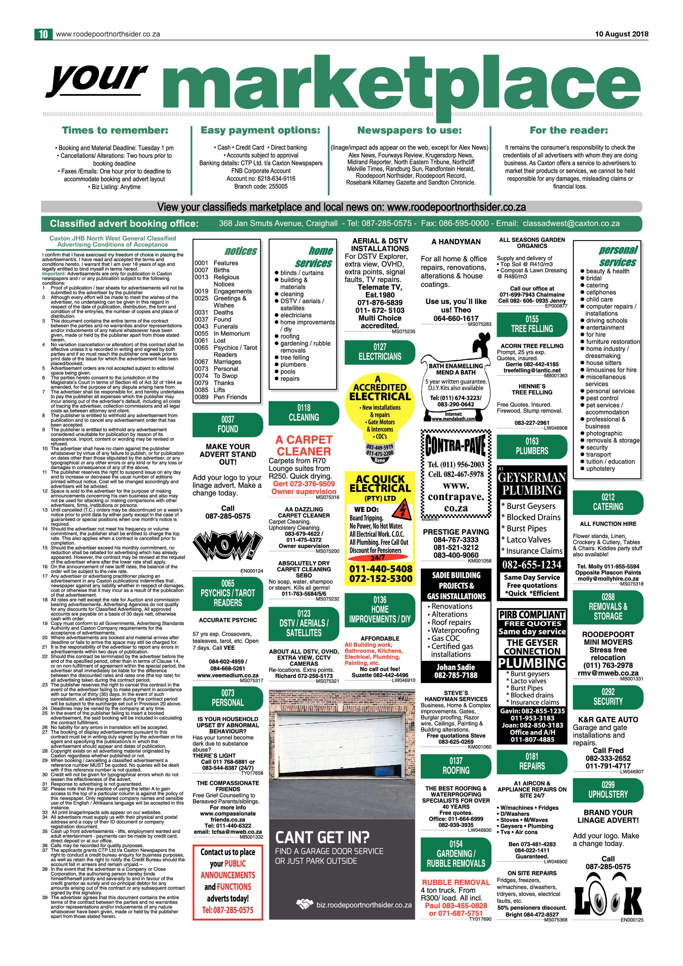 Roodepoort Northsider 10 August 2018 page 10