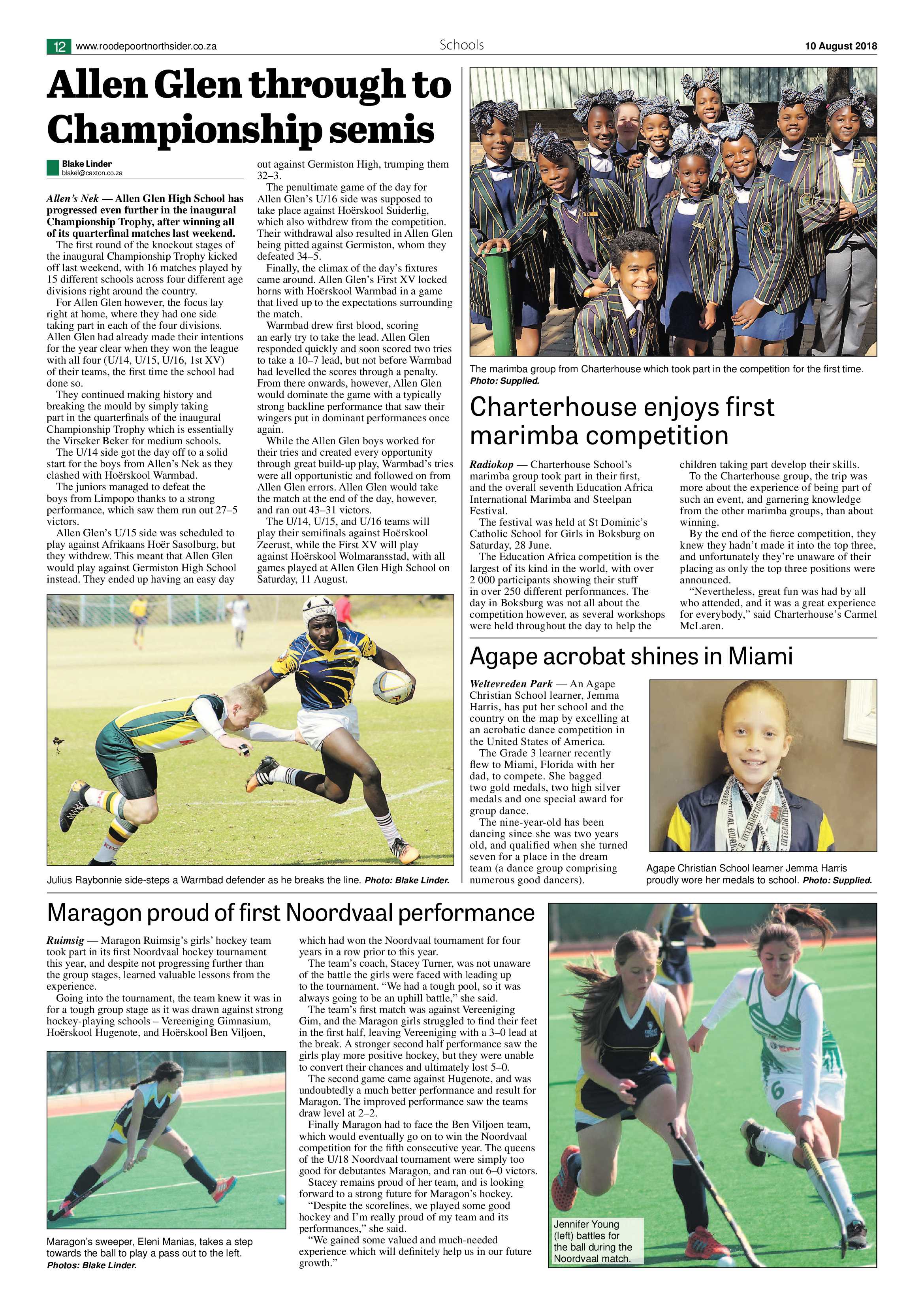 Roodepoort Northsider 10 August 2018 page 12
