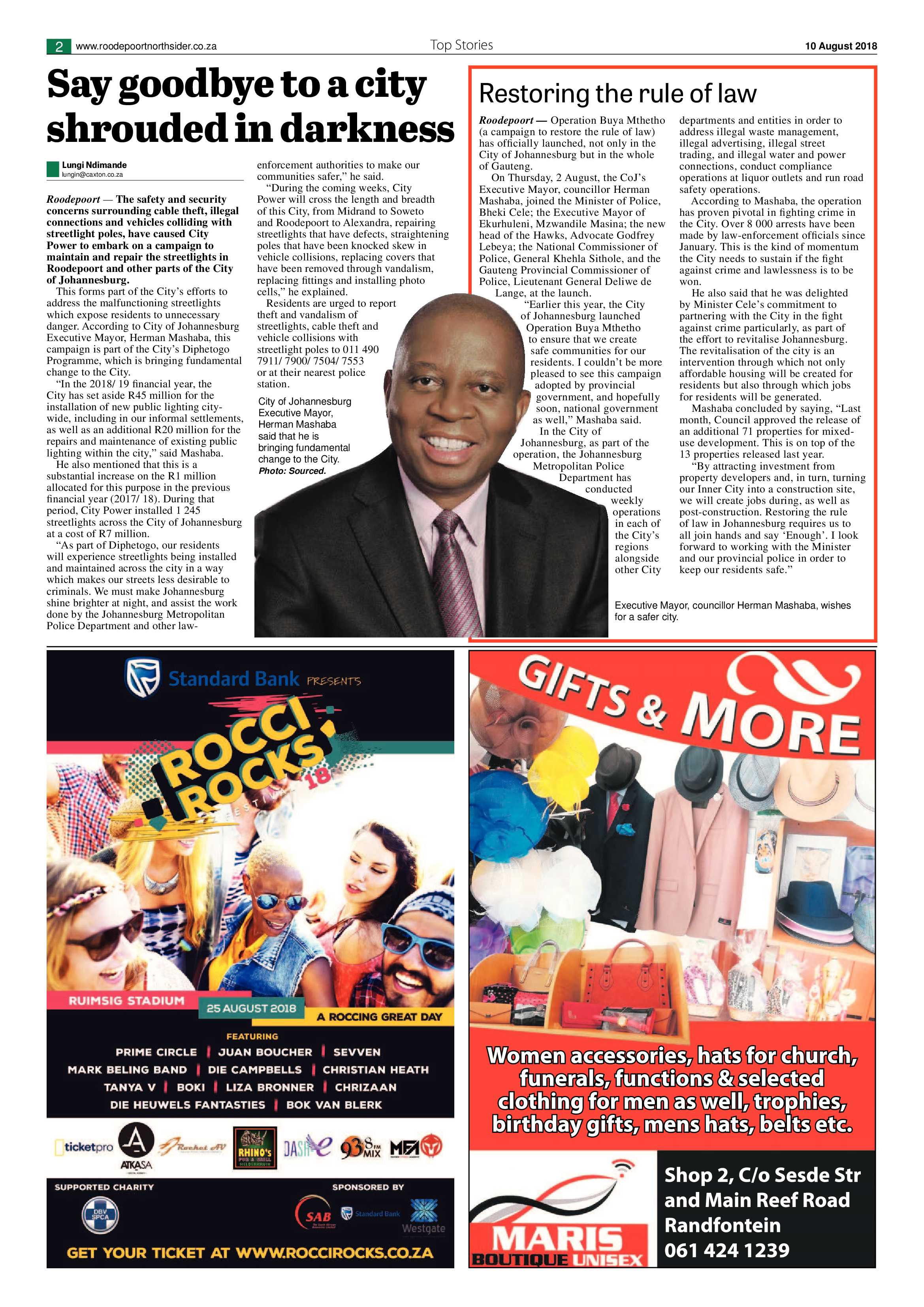 Roodepoort Northsider 10 August 2018 page 2