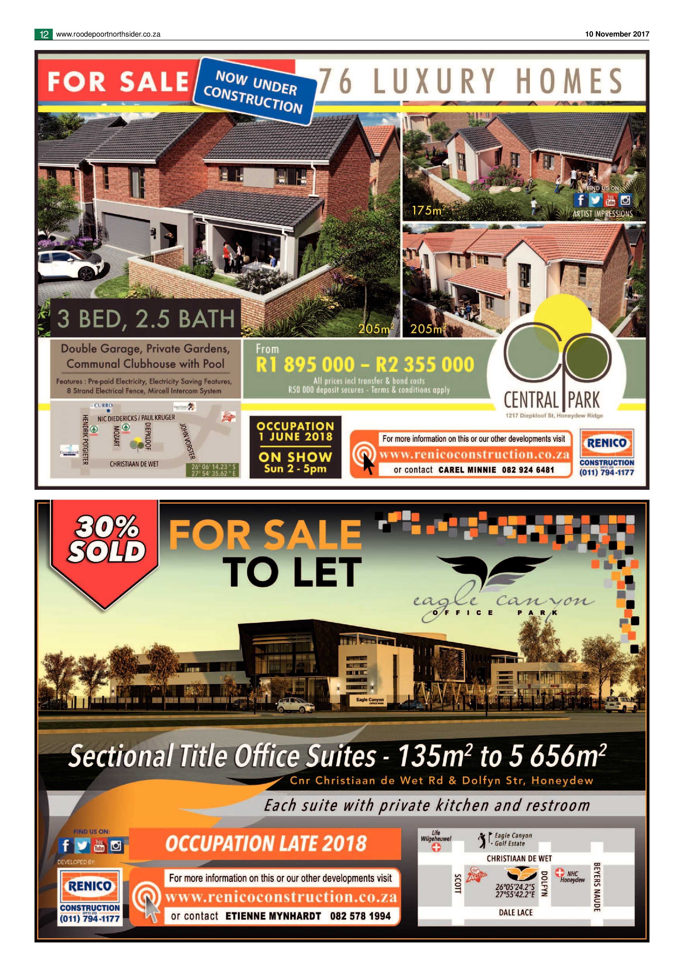 Roodepoort Northsider 10 November 2017 page 12