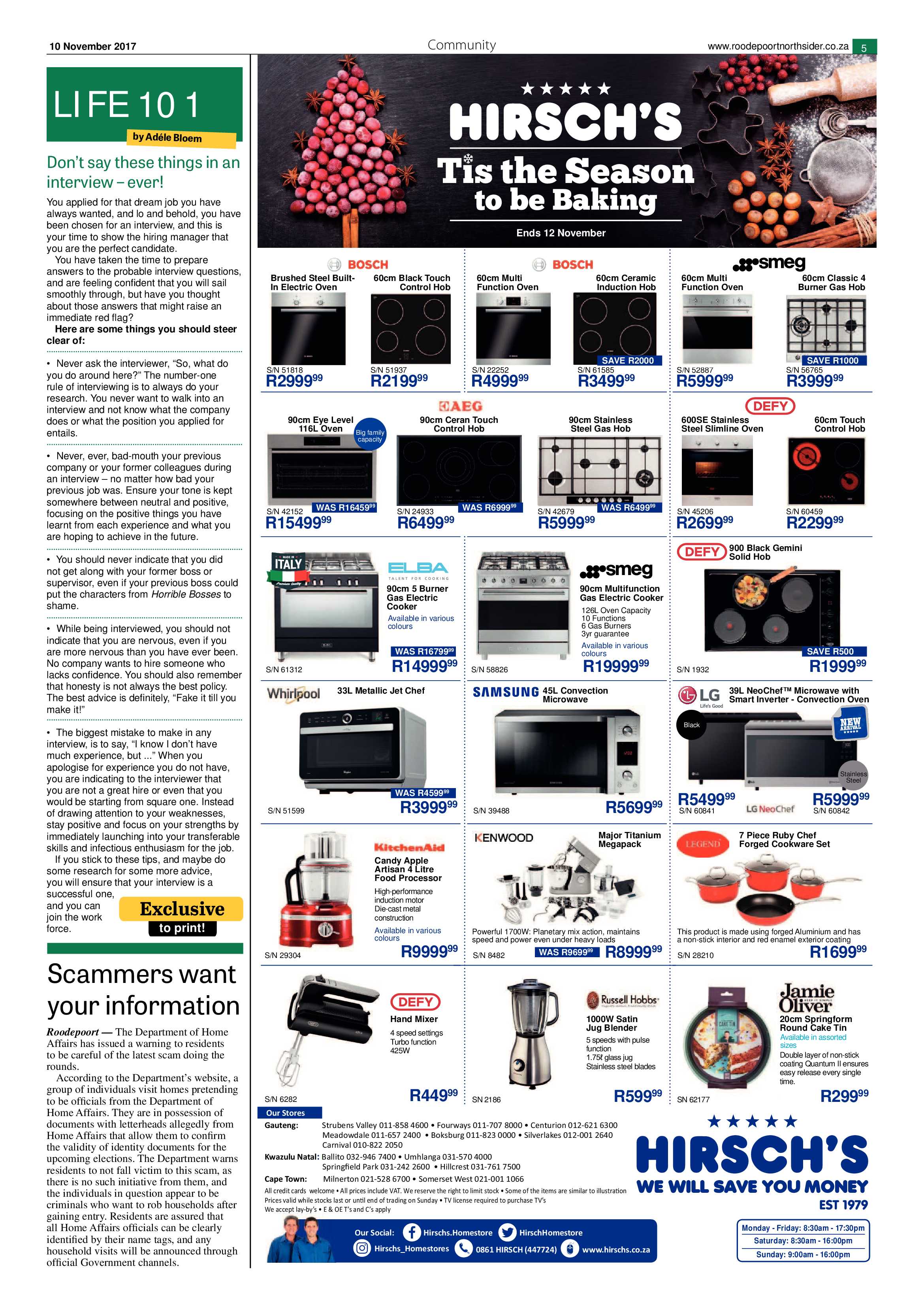 Roodepoort Northsider 10 November 2017 page 5