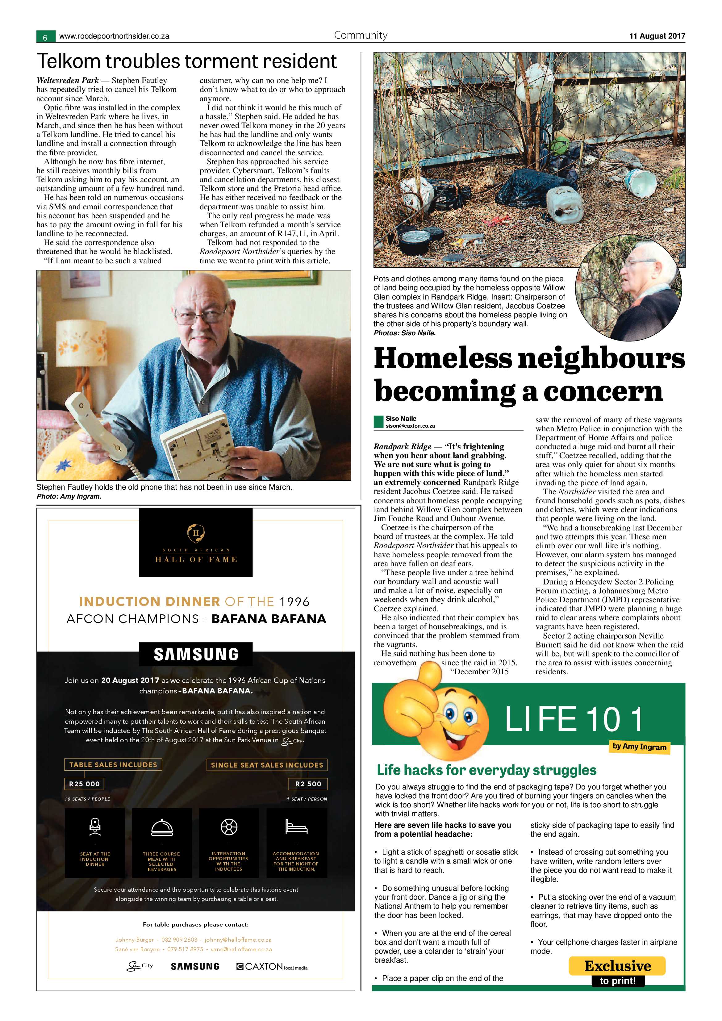 Roodepoort Northsider 11  August 2017 page 6