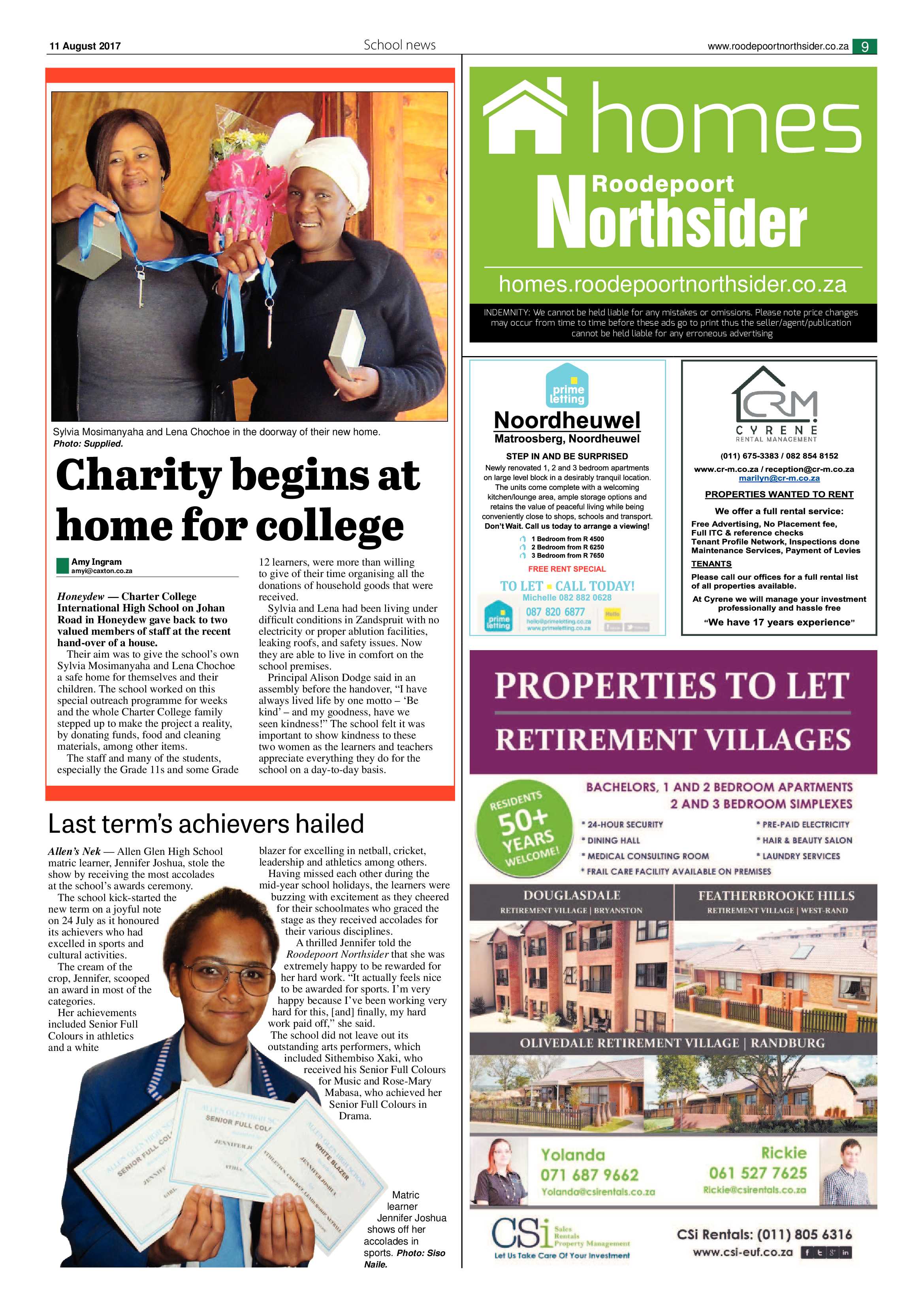 Roodepoort Northsider 11  August 2017 page 9