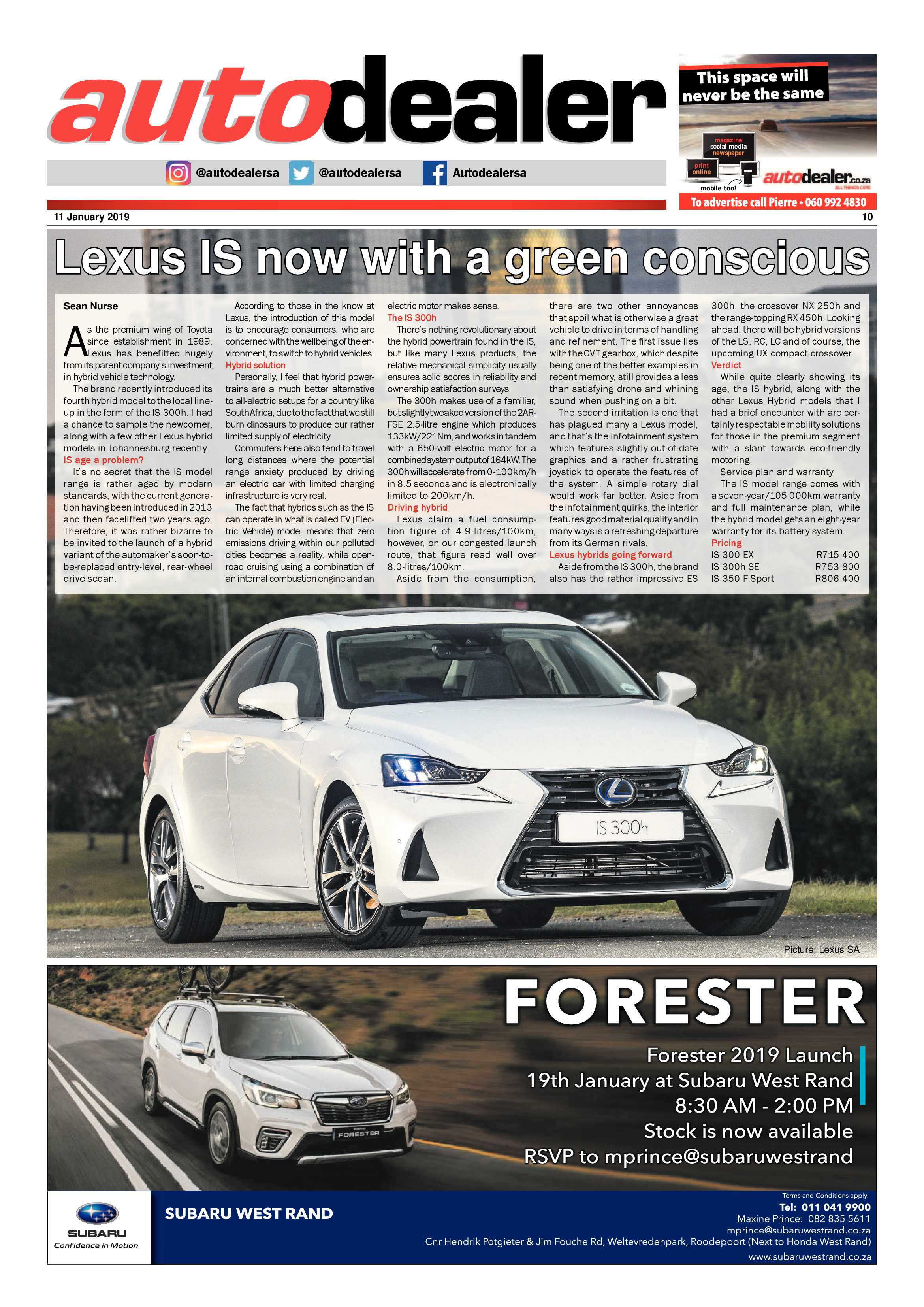 Roodepoort Northsider 11 January 2019 page 10