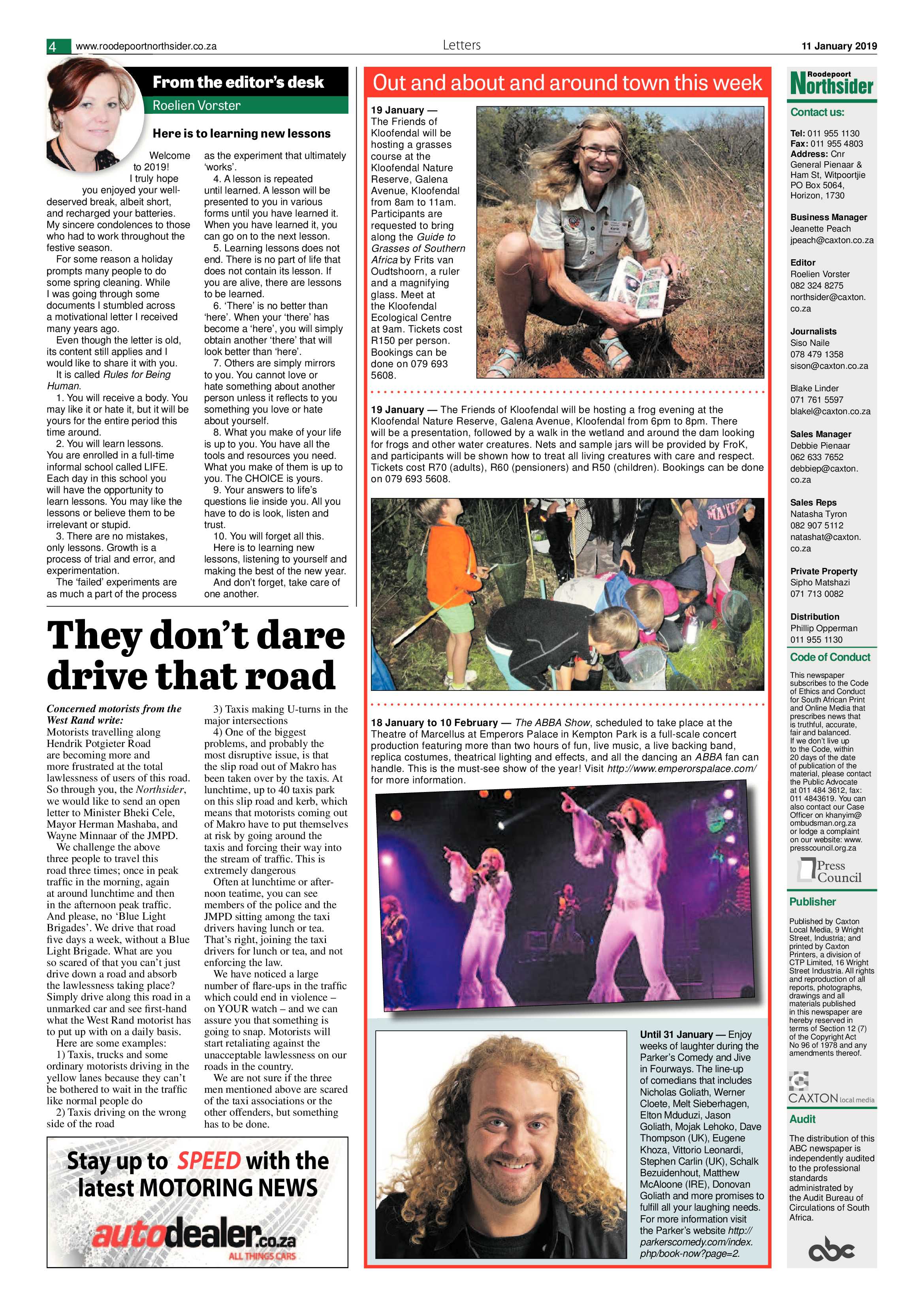 Roodepoort Northsider 11 January 2019 page 4