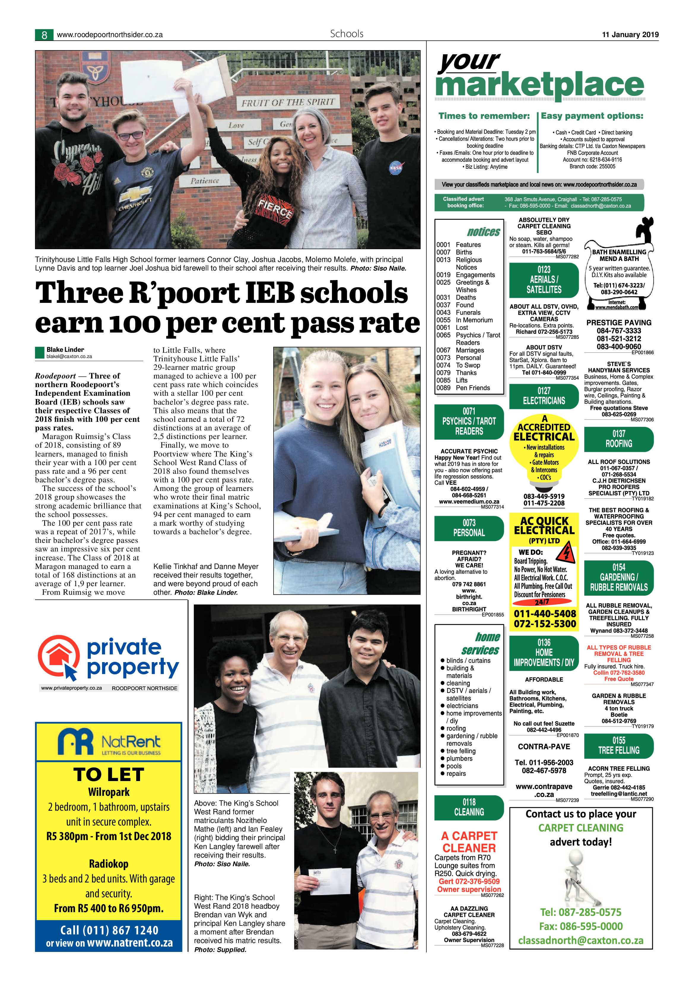 Roodepoort Northsider 11 January 2019 page 8