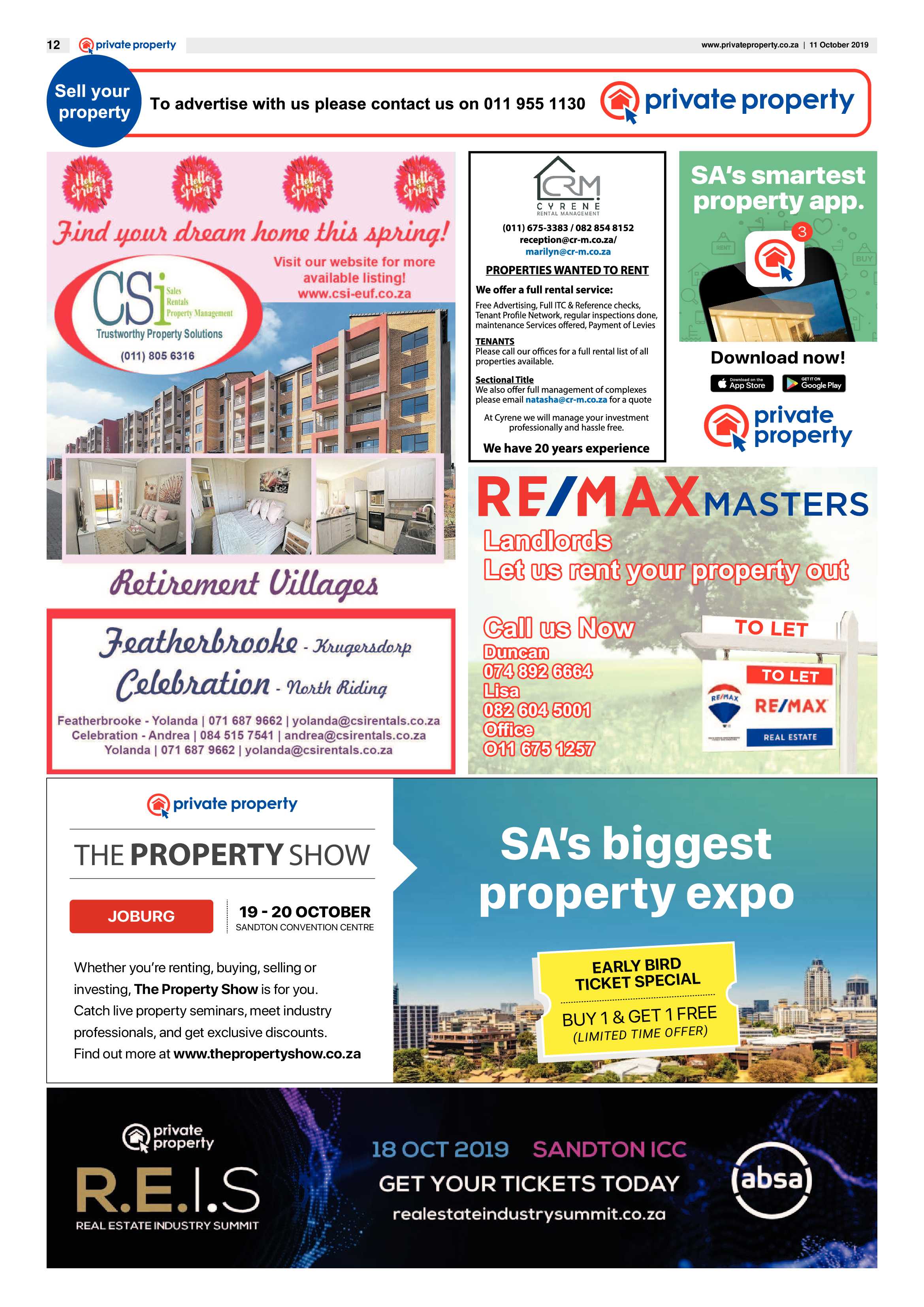 Roodepoort Northsider 11 October 2019 page 12