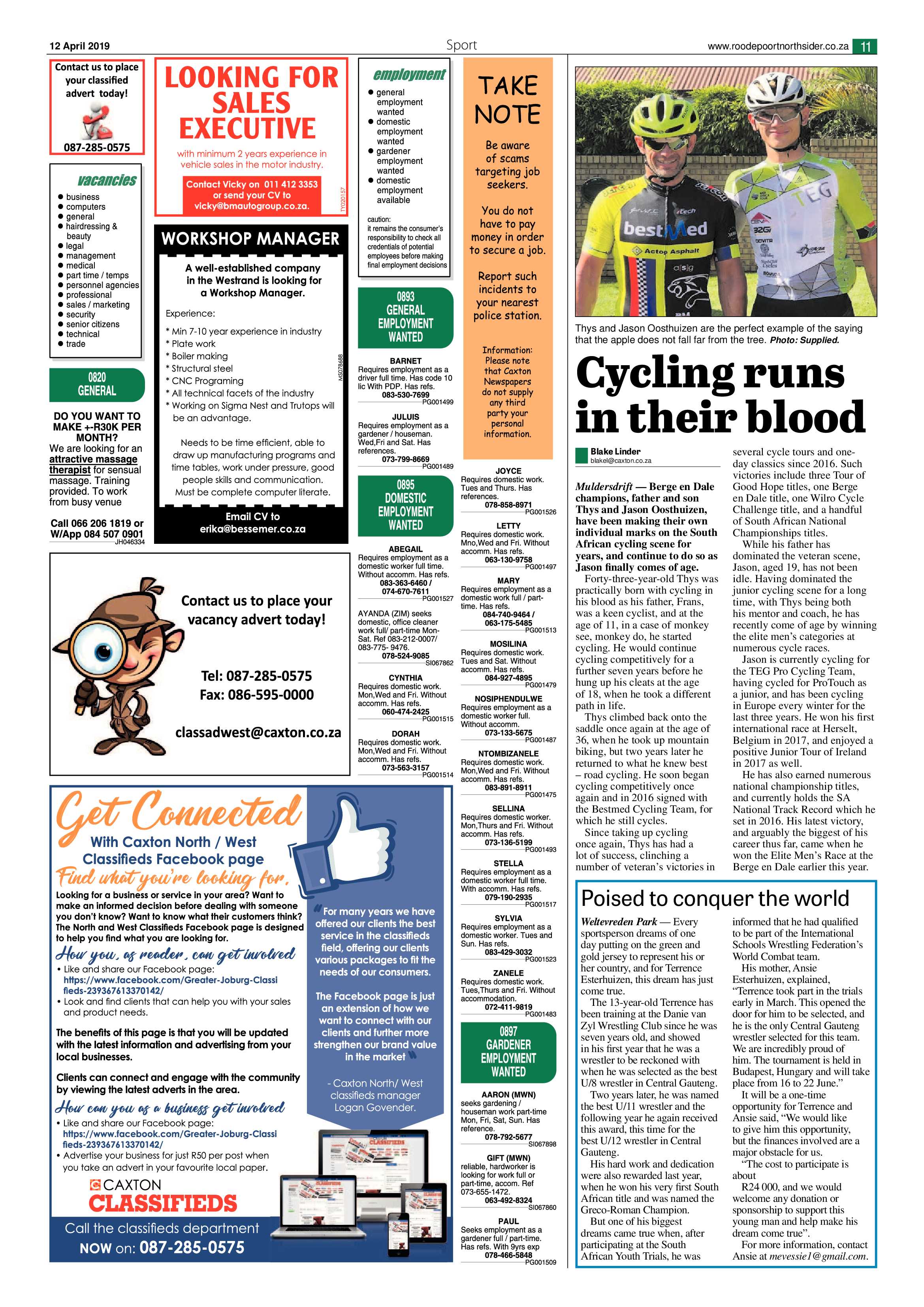 Roodepoort Northsider 12 April 2019 page 11