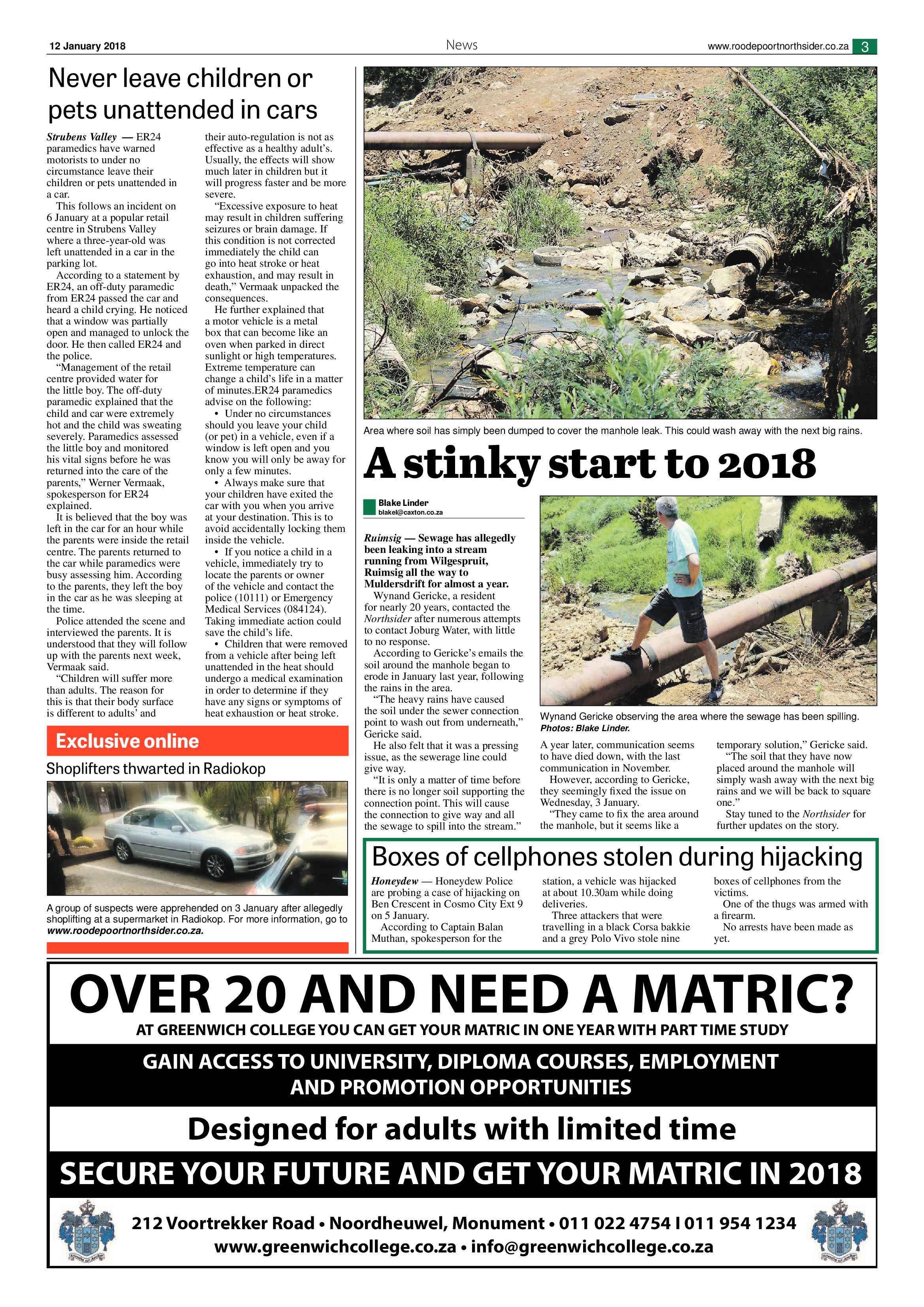 Roodepoort Northsider 12 January 2018 page 3