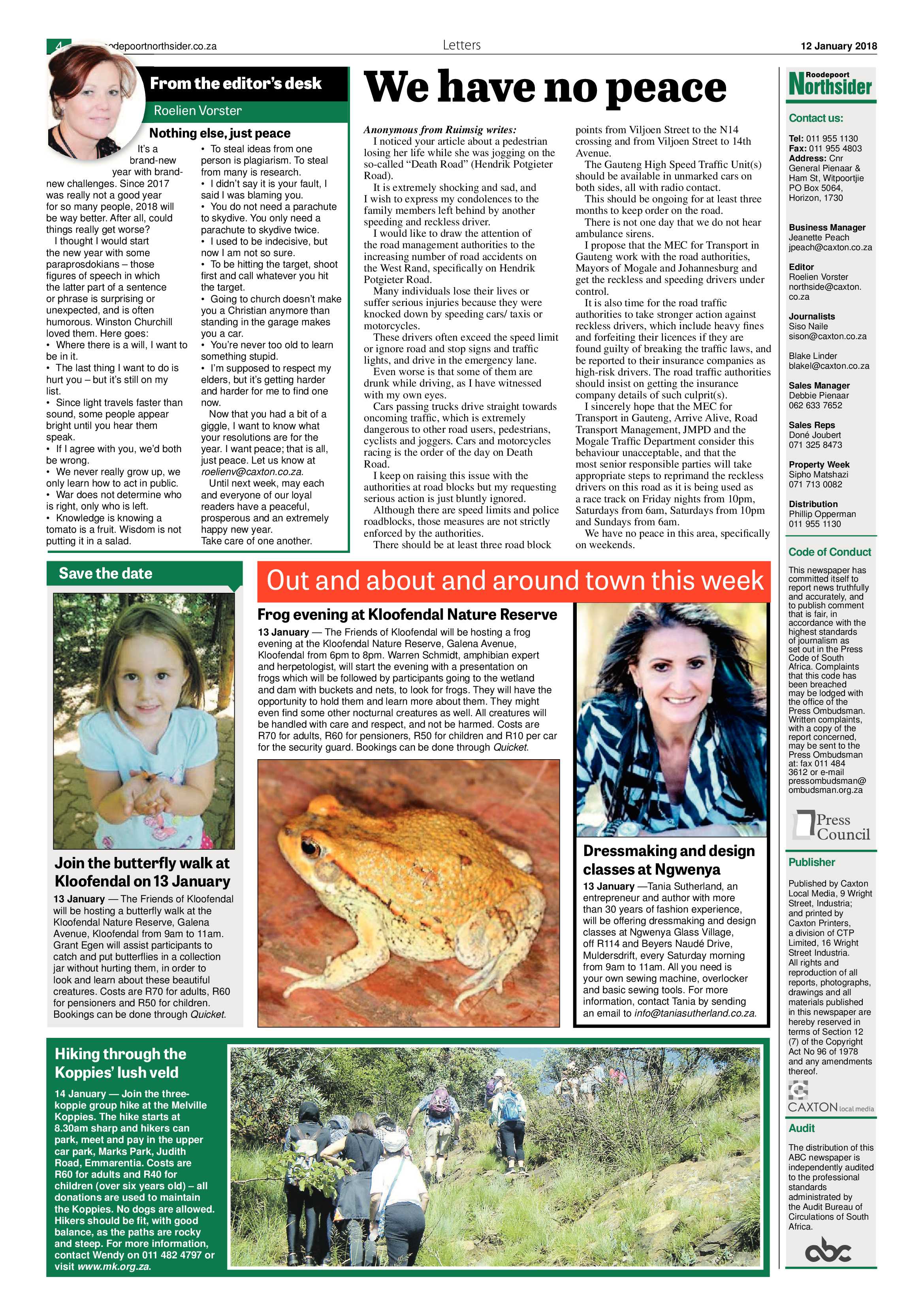 Roodepoort Northsider 12 January 2018 page 4