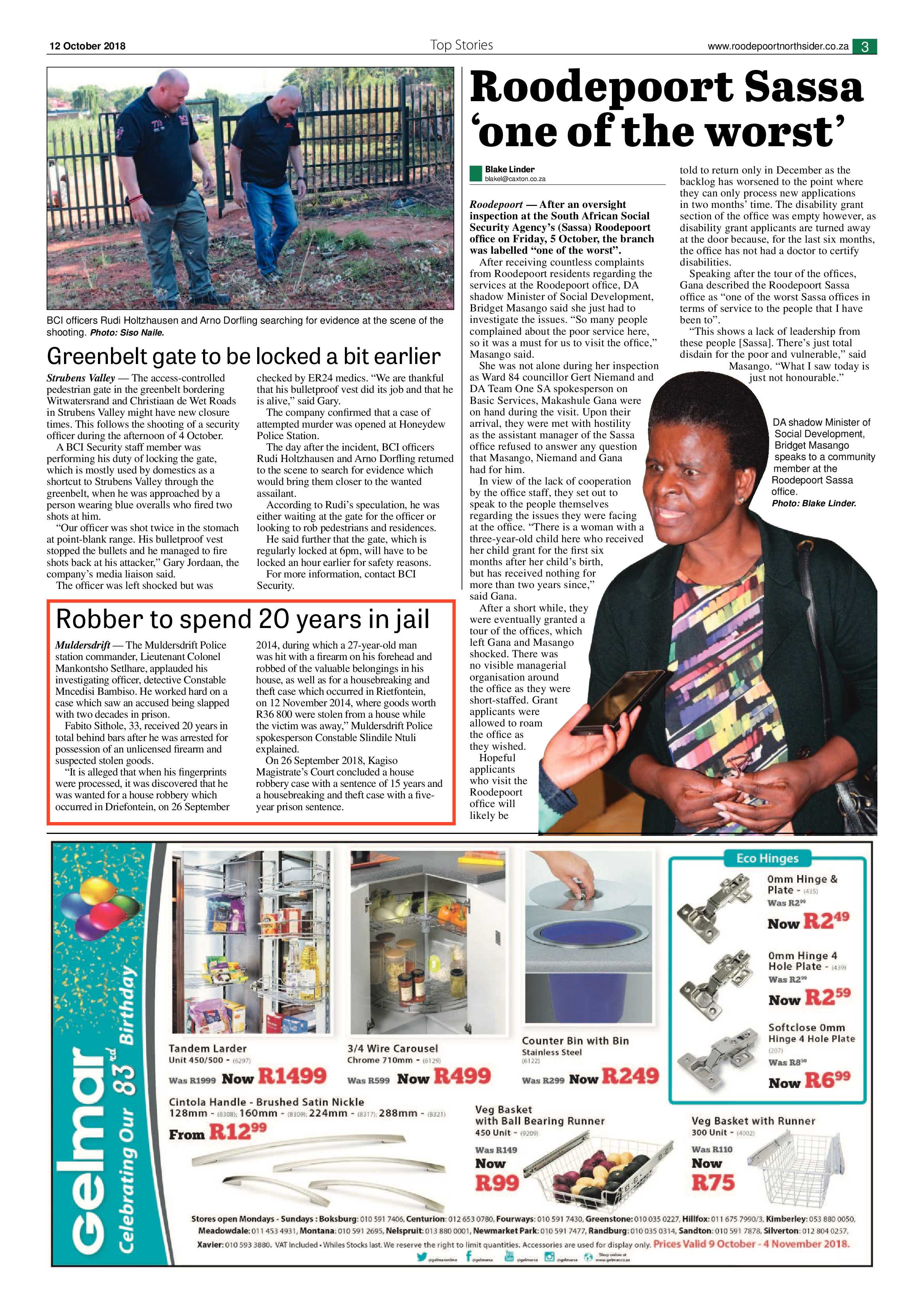 Roodepoort Northsider 12 October 2018 page 3