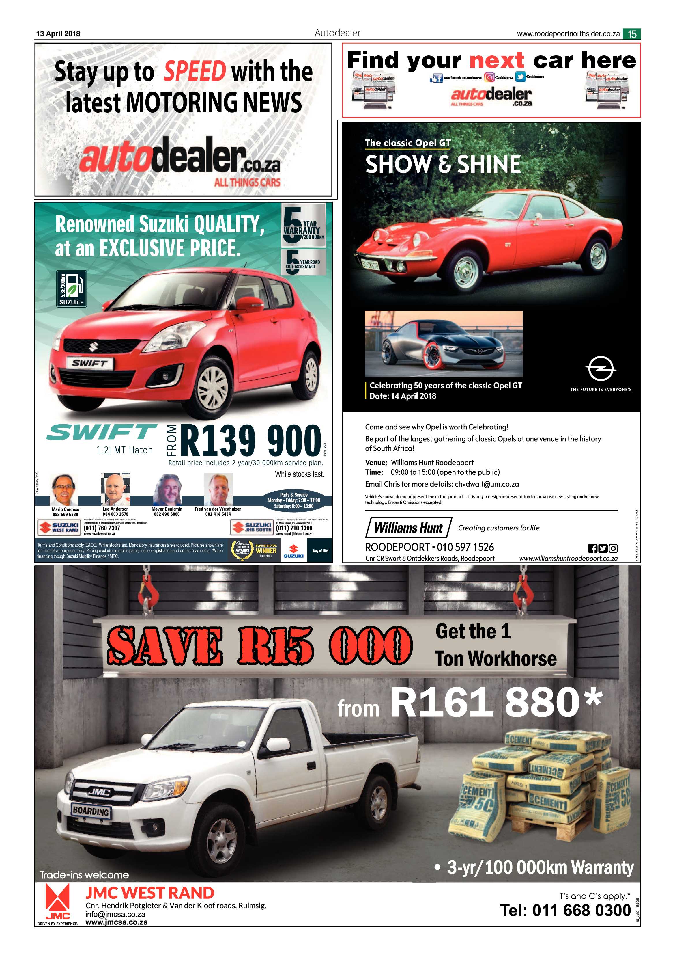 Roodepoort Northsider 13 April 2018 page 15