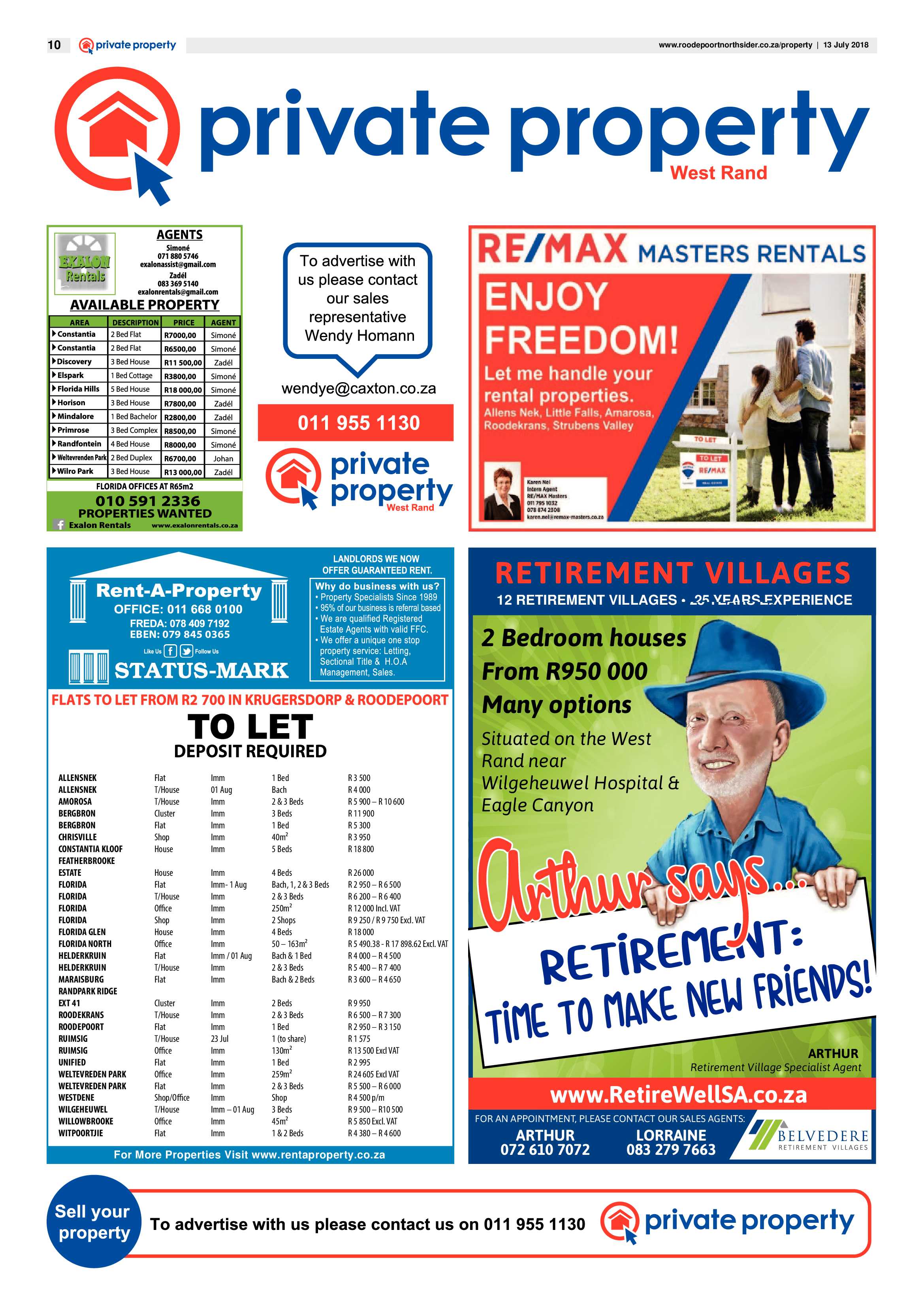 Roodepoort Northsider 13 July 2018 page 10