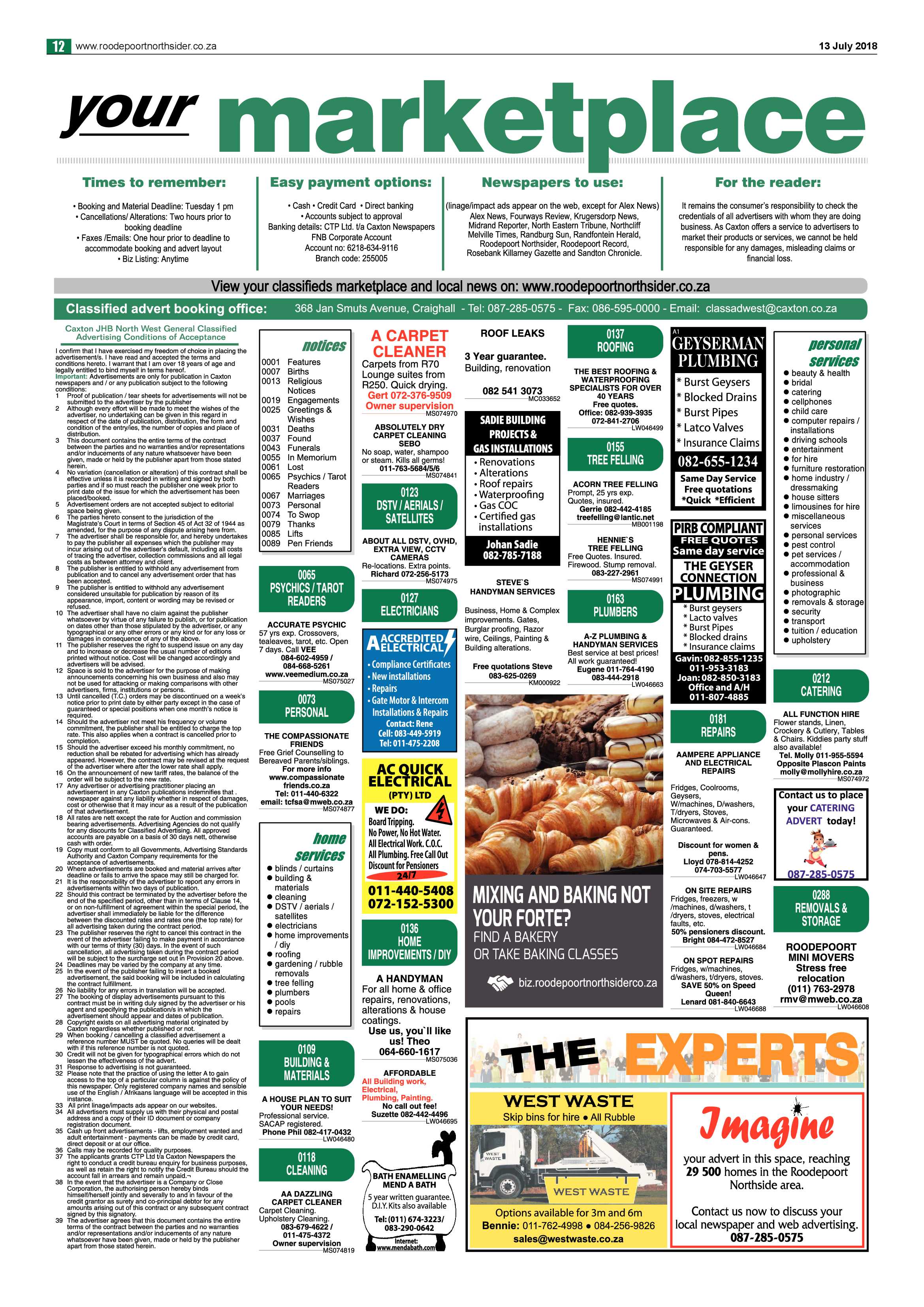 Roodepoort Northsider 13 July 2018 page 12