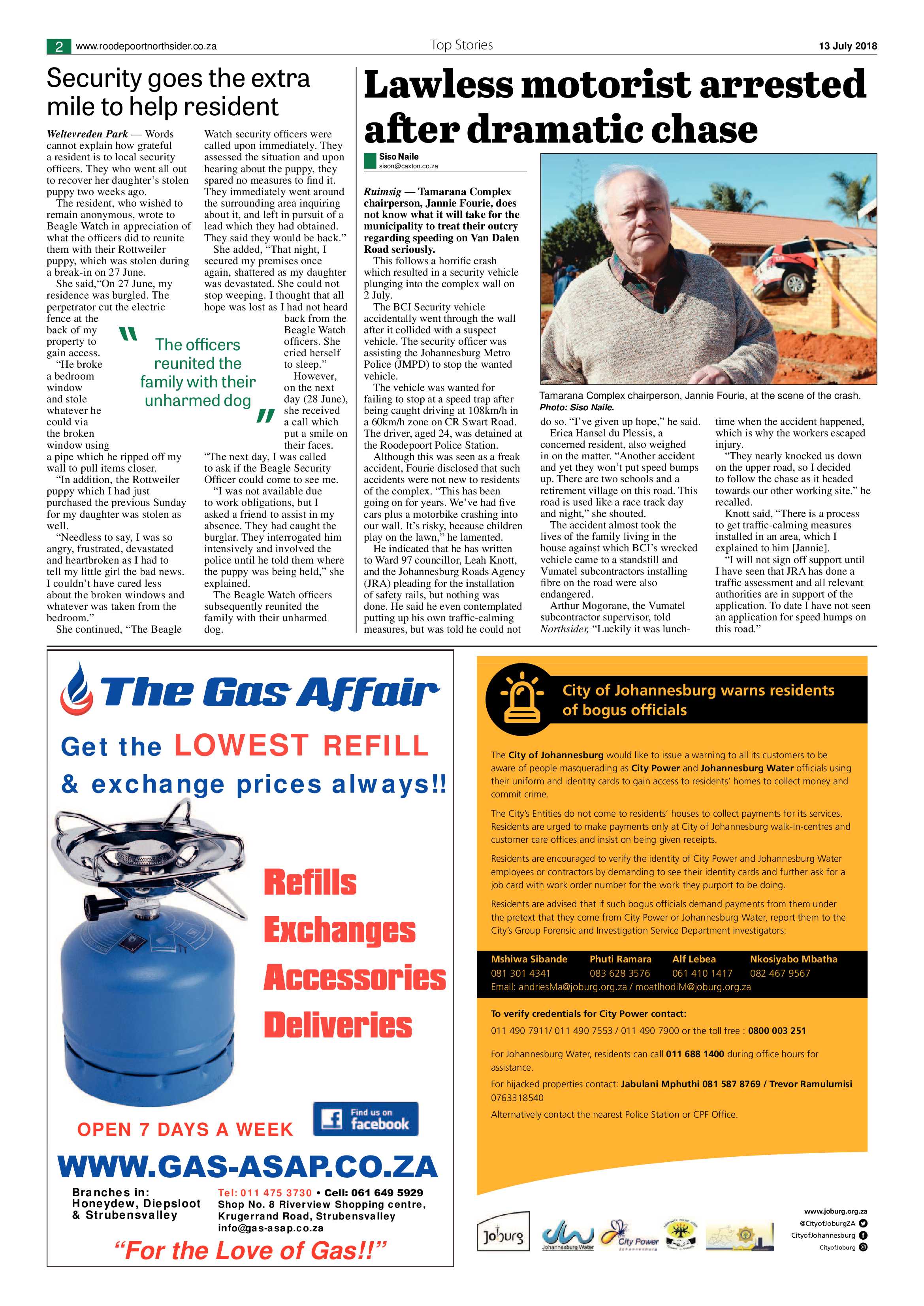 Roodepoort Northsider 13 July 2018 page 2