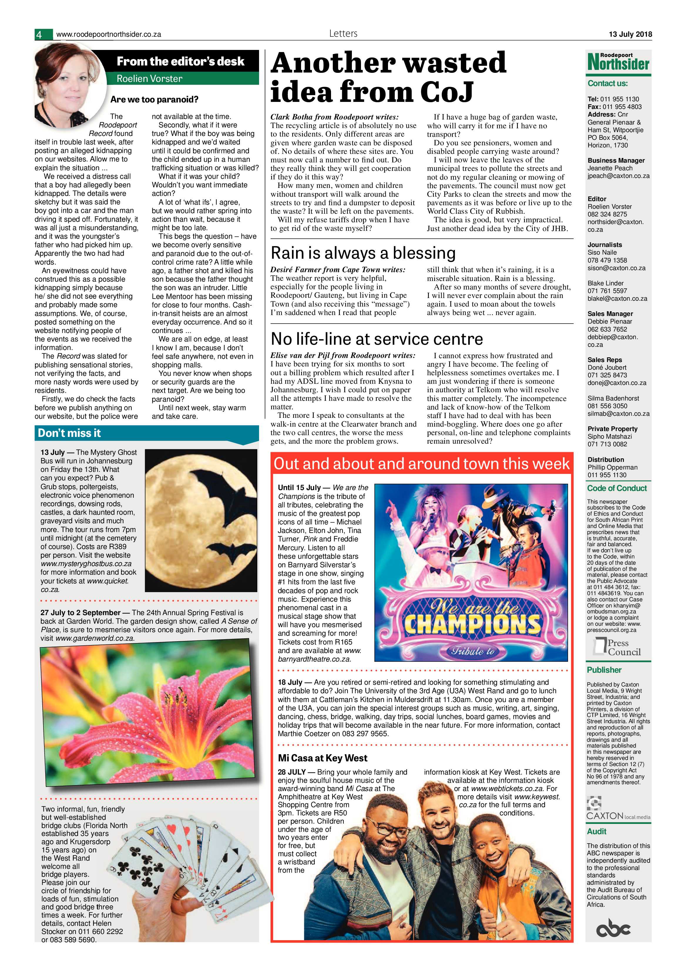 Roodepoort Northsider 13 July 2018 page 4