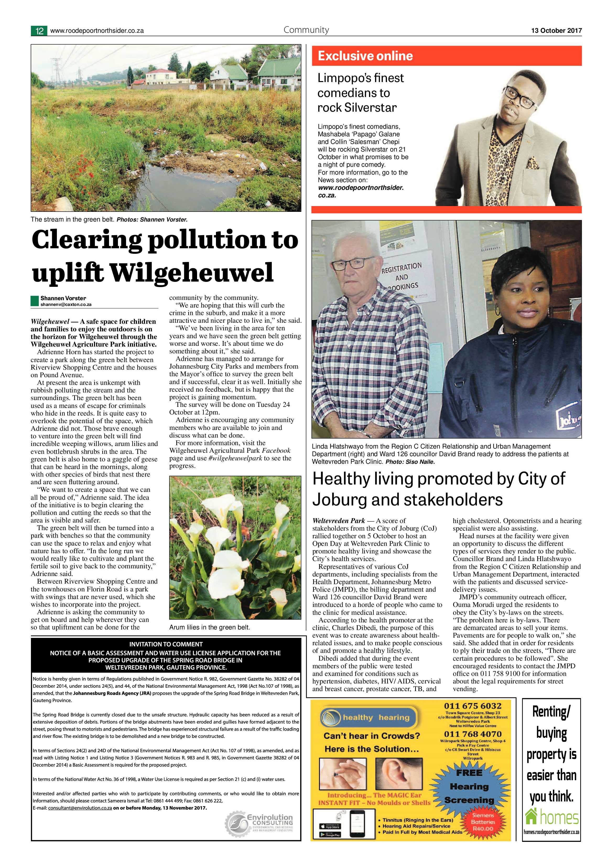 Roodepoort Northsider 13 October 2017 page 12