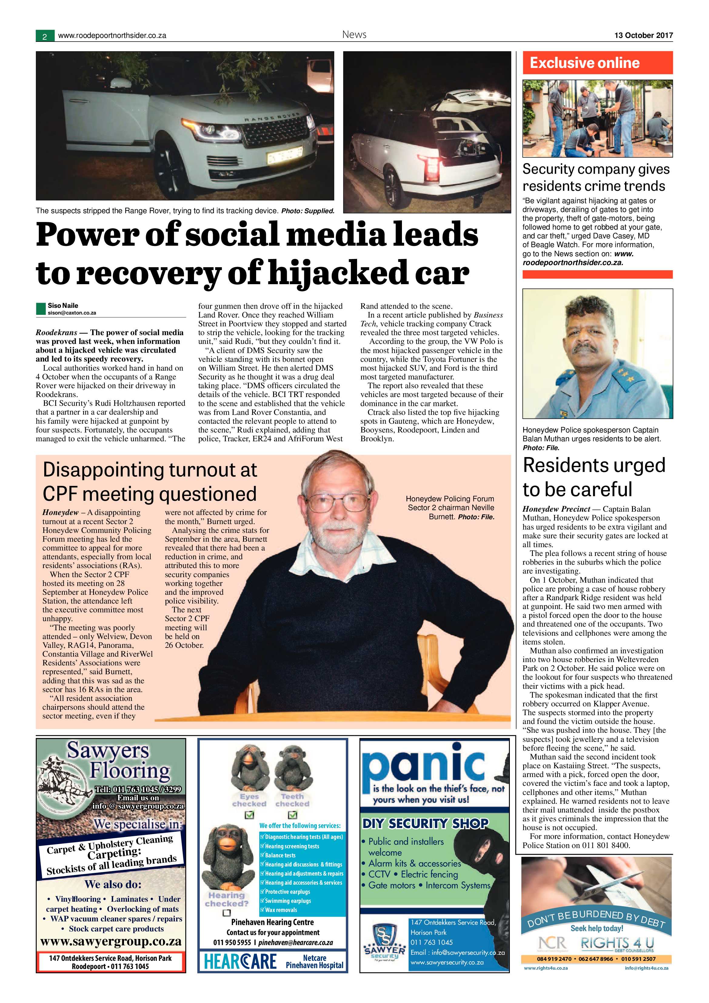 Roodepoort Northsider 13 October 2017 page 2