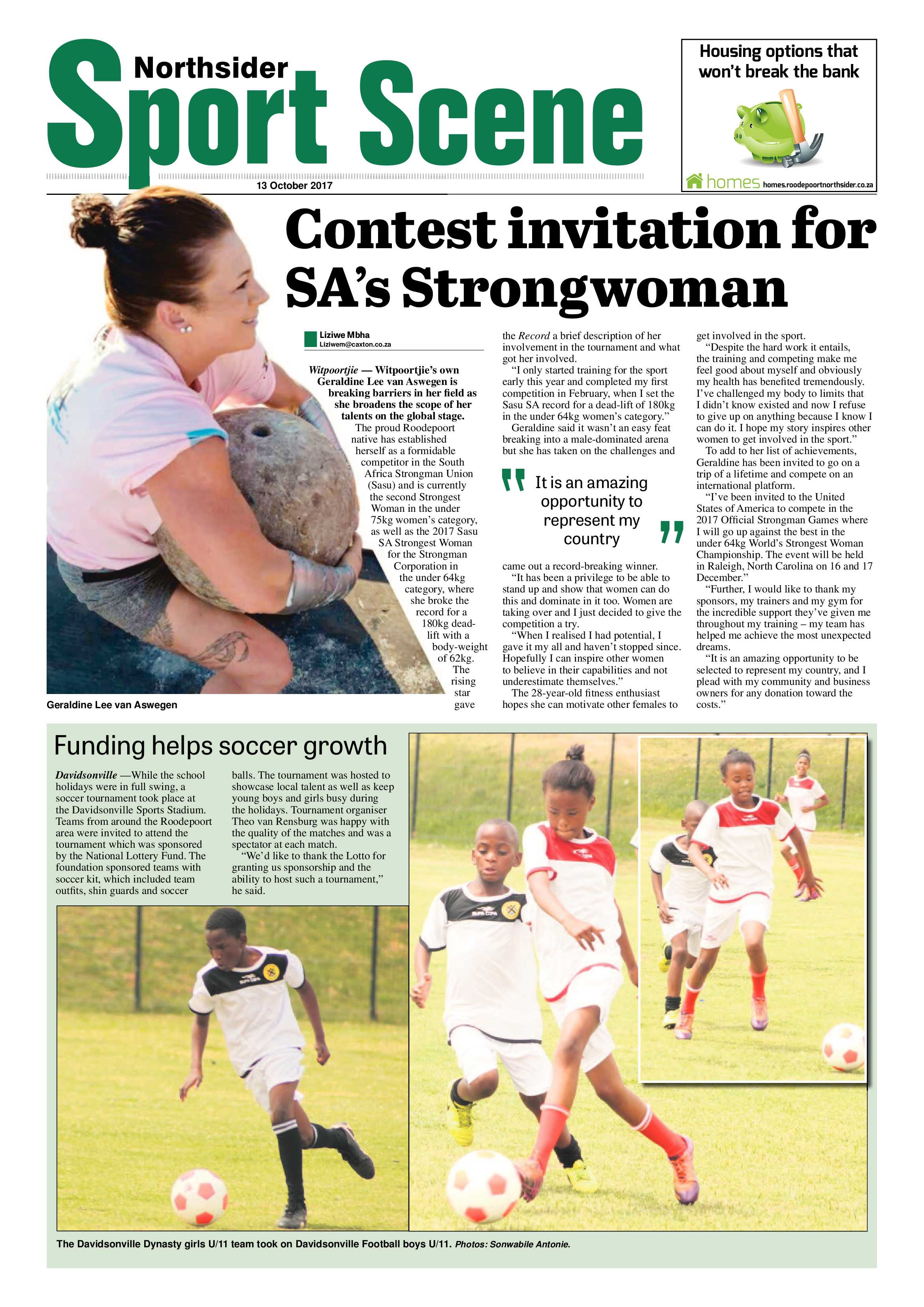 Roodepoort Northsider 13 October 2017 page 20