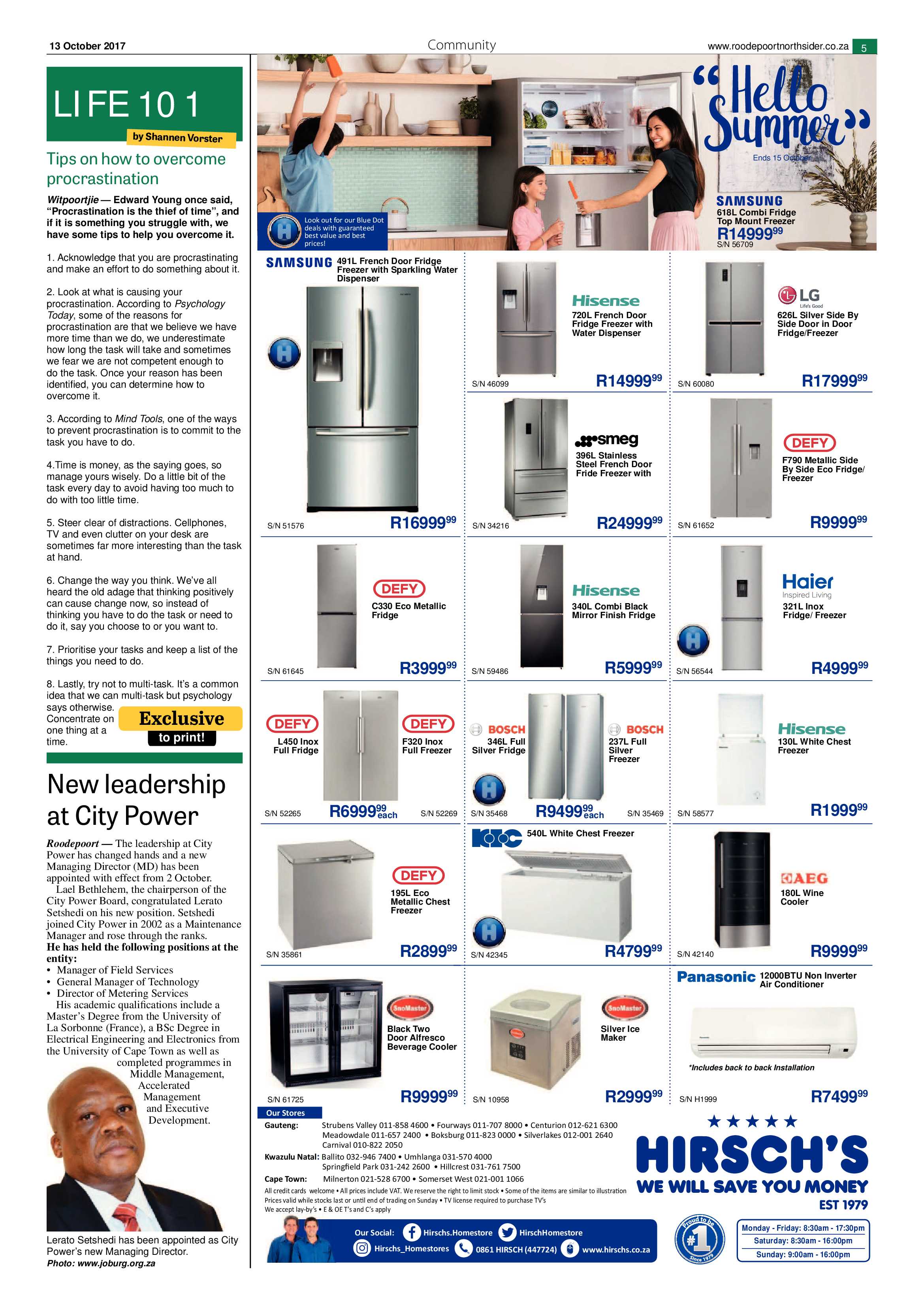 Roodepoort Northsider 13 October 2017 page 5