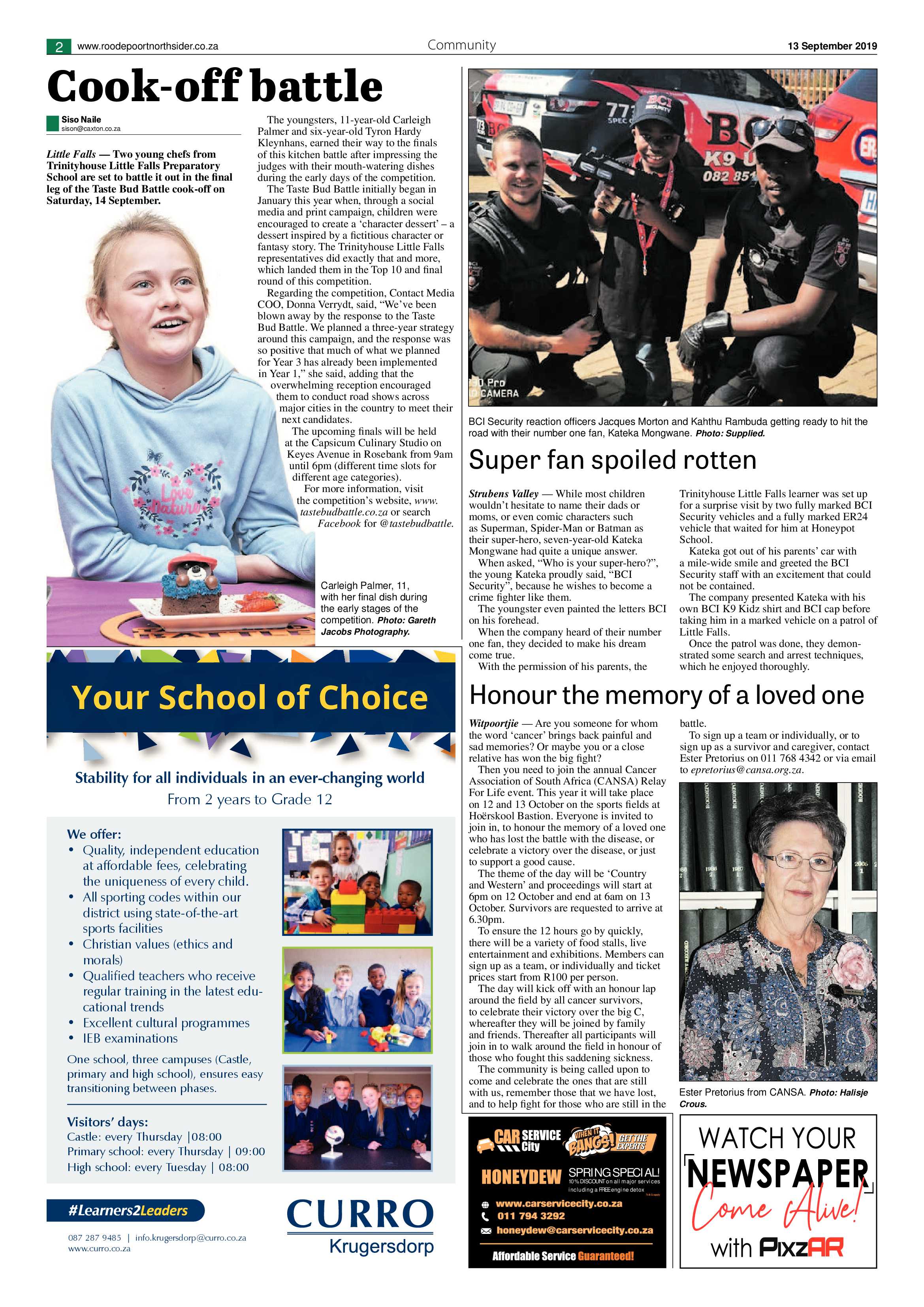 Roodepoort Northsider 13 September 2019 page 2