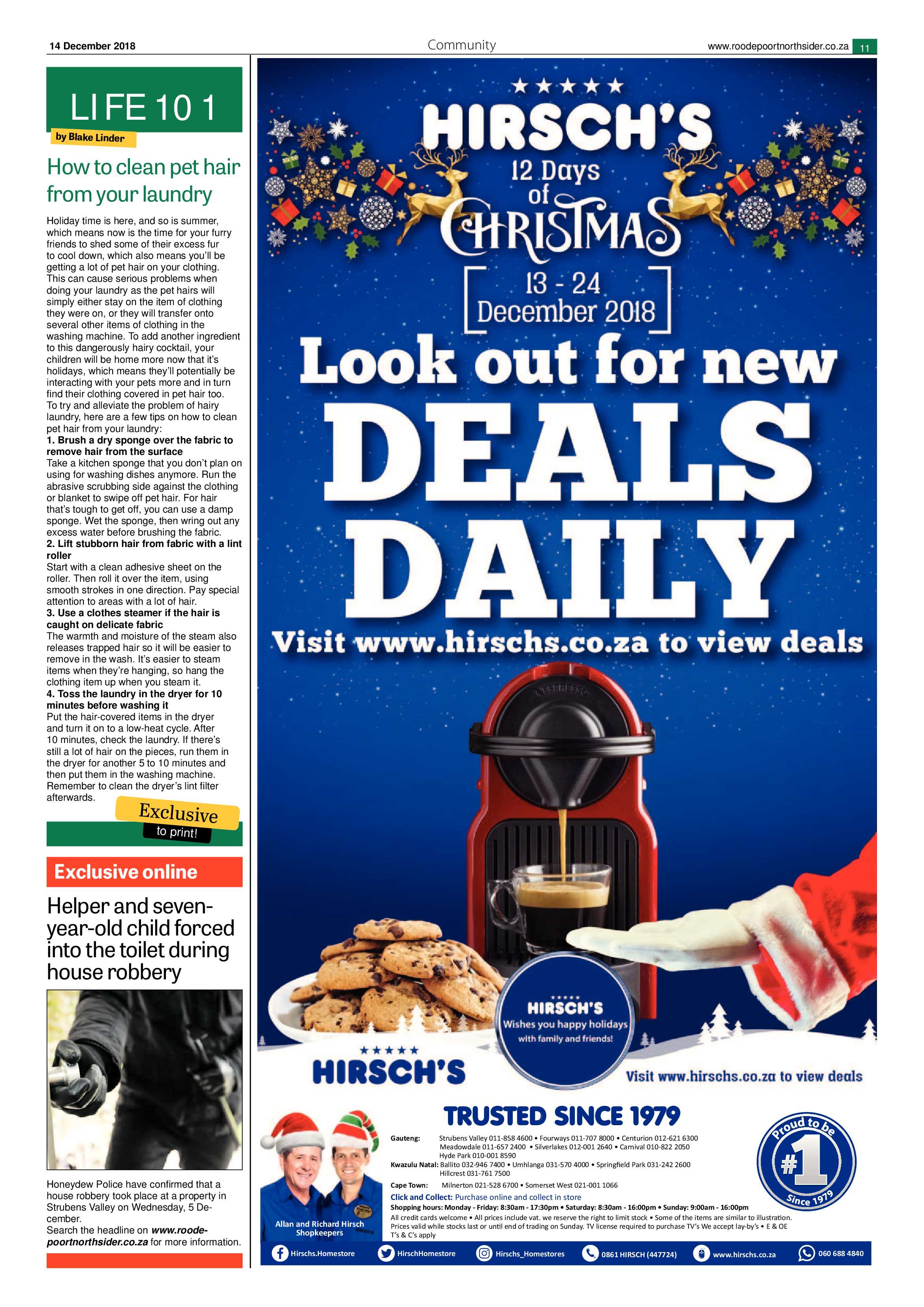 Roodepoort Northsider 14 December 2018 page 11