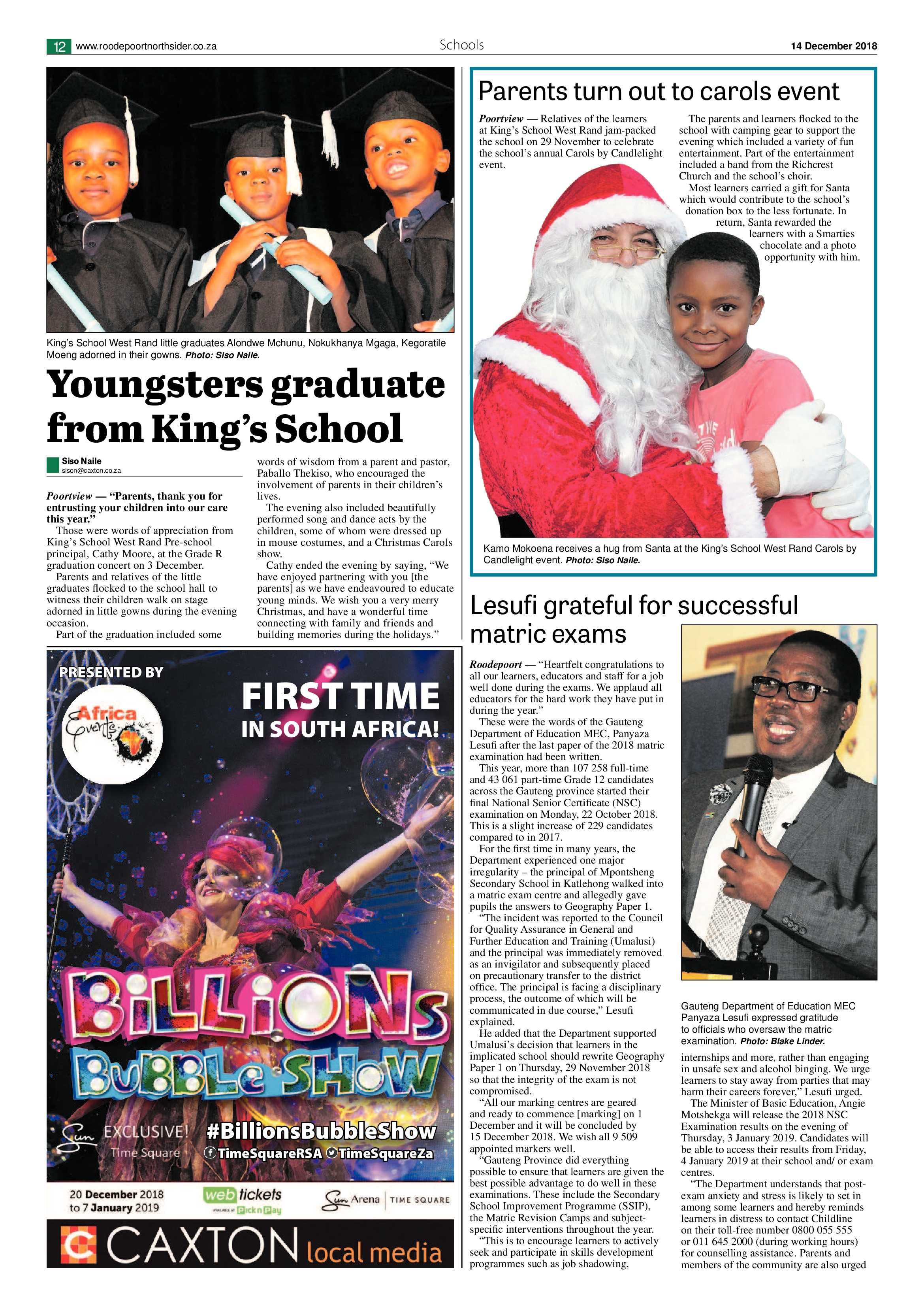 Roodepoort Northsider 14 December 2018 page 12