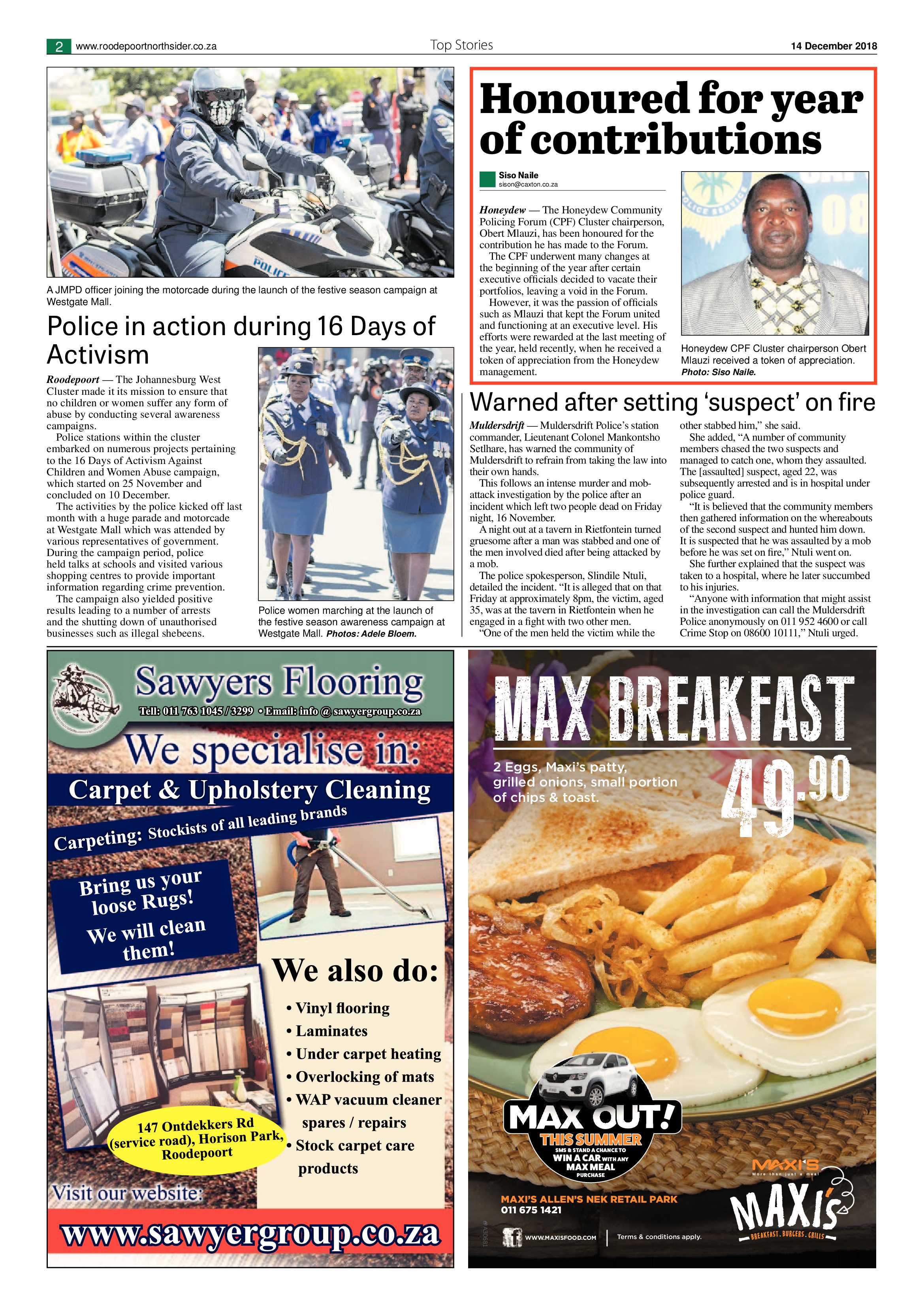 Roodepoort Northsider 14 December 2018 page 2