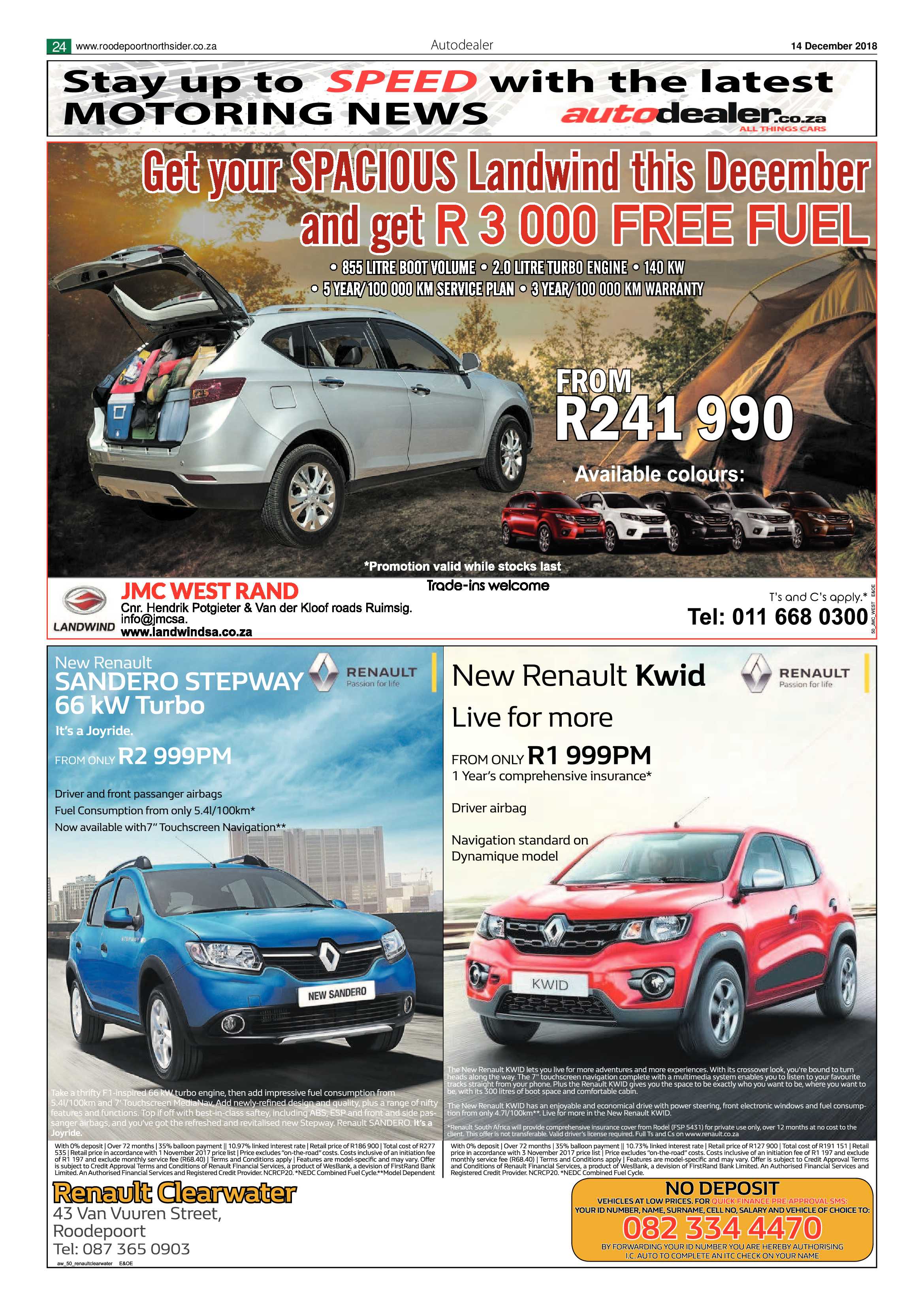 Roodepoort Northsider 14 December 2018 page 24
