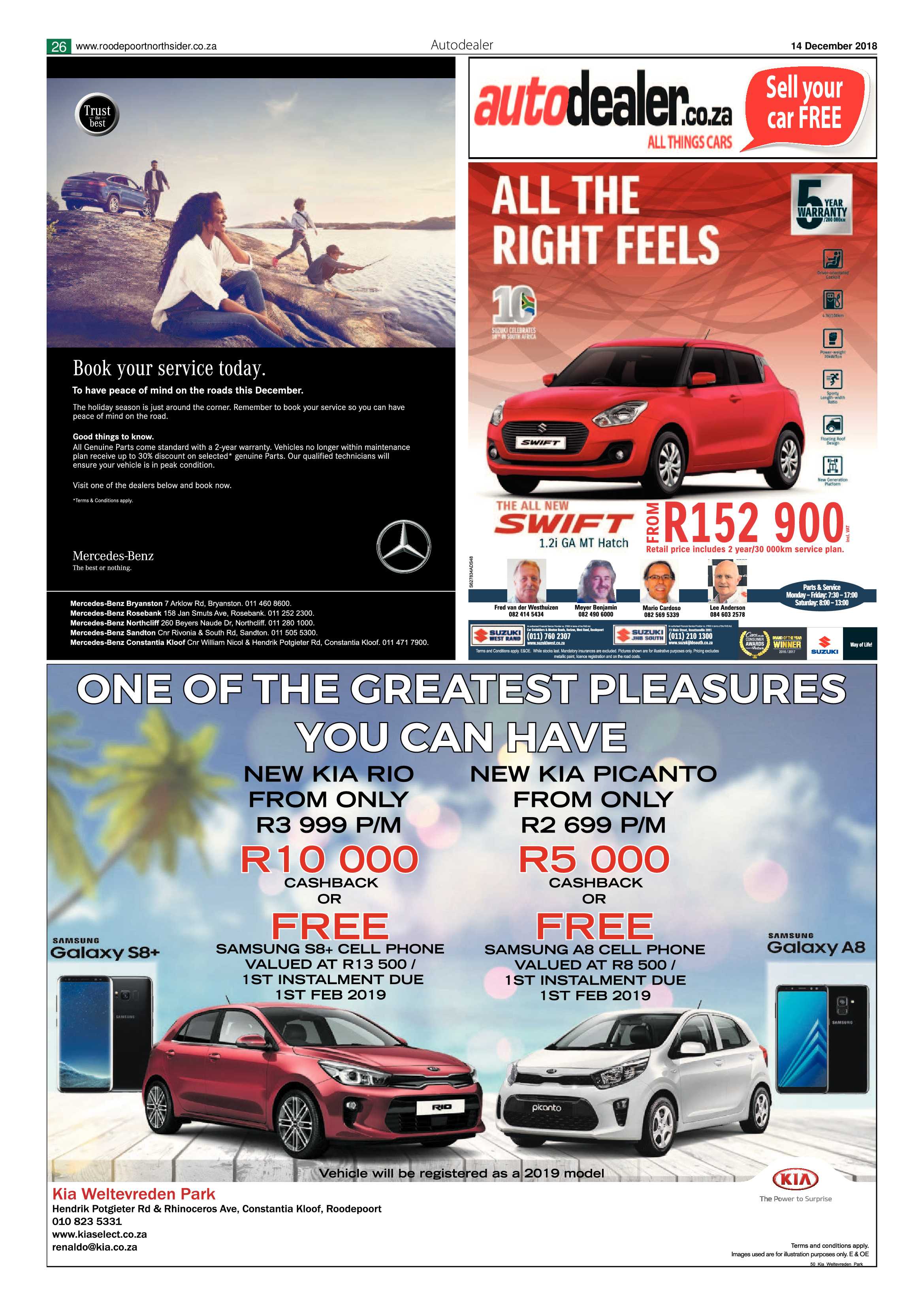 Roodepoort Northsider 14 December 2018 page 26