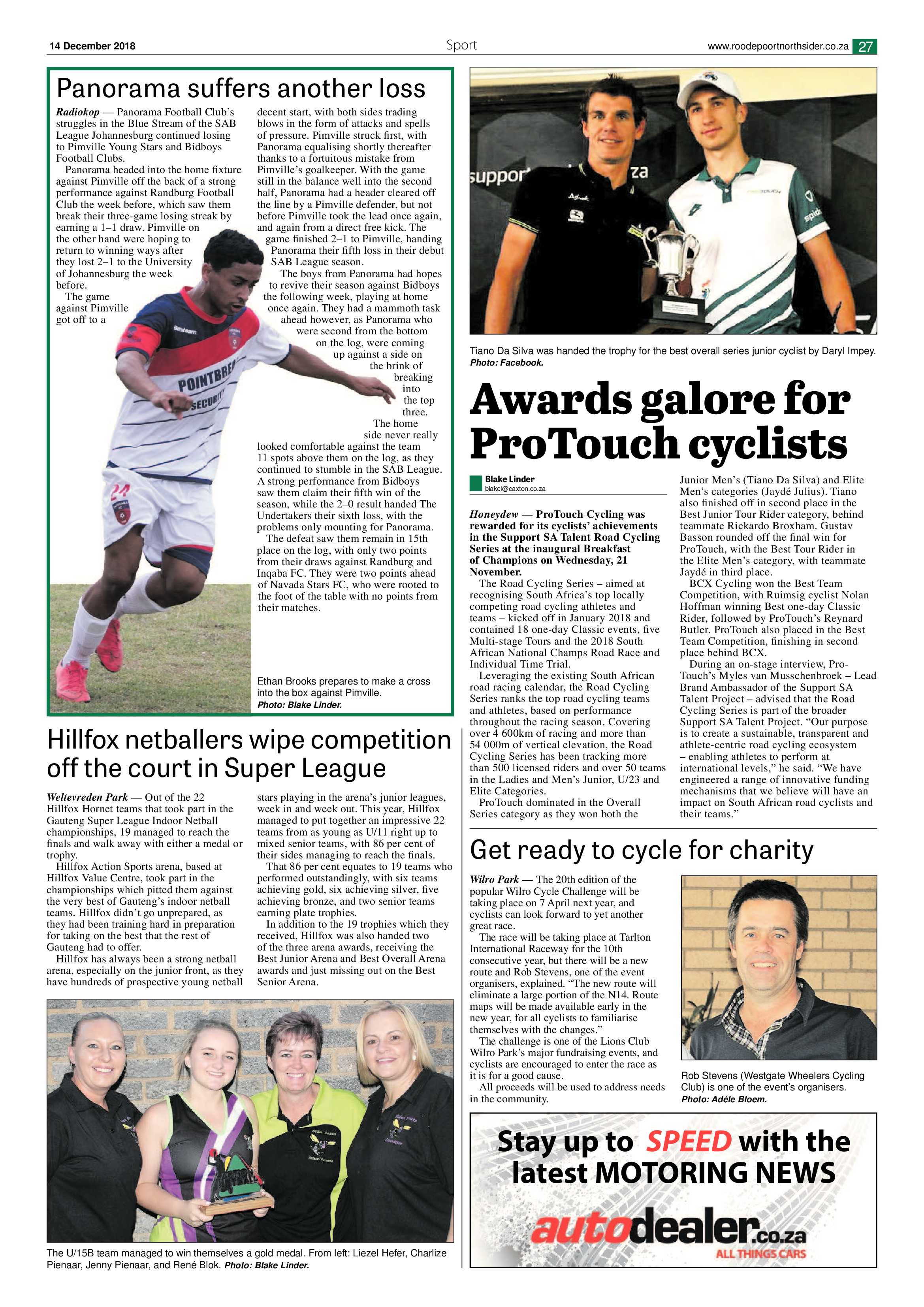 Roodepoort Northsider 14 December 2018 page 27