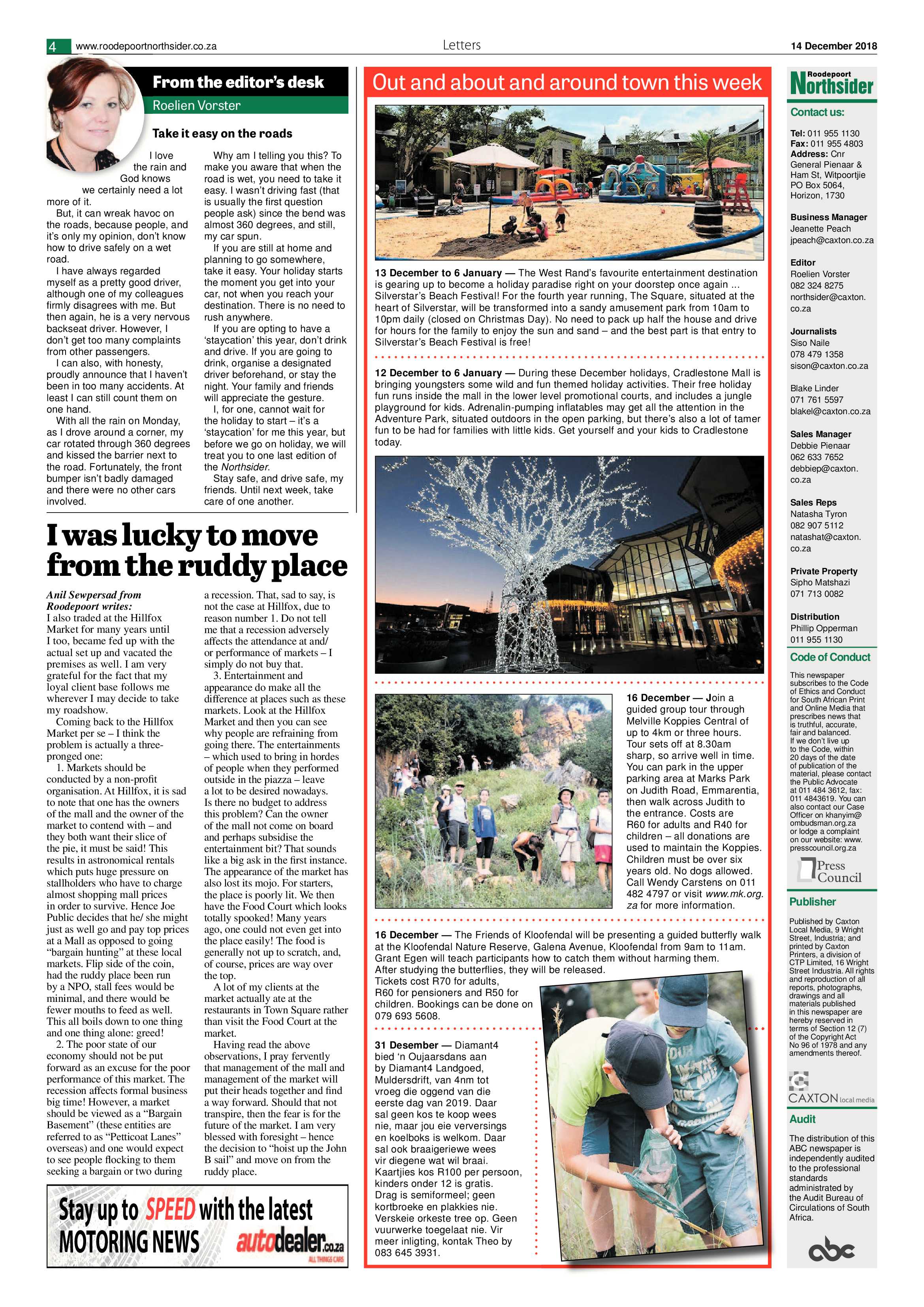 Roodepoort Northsider 14 December 2018 page 4
