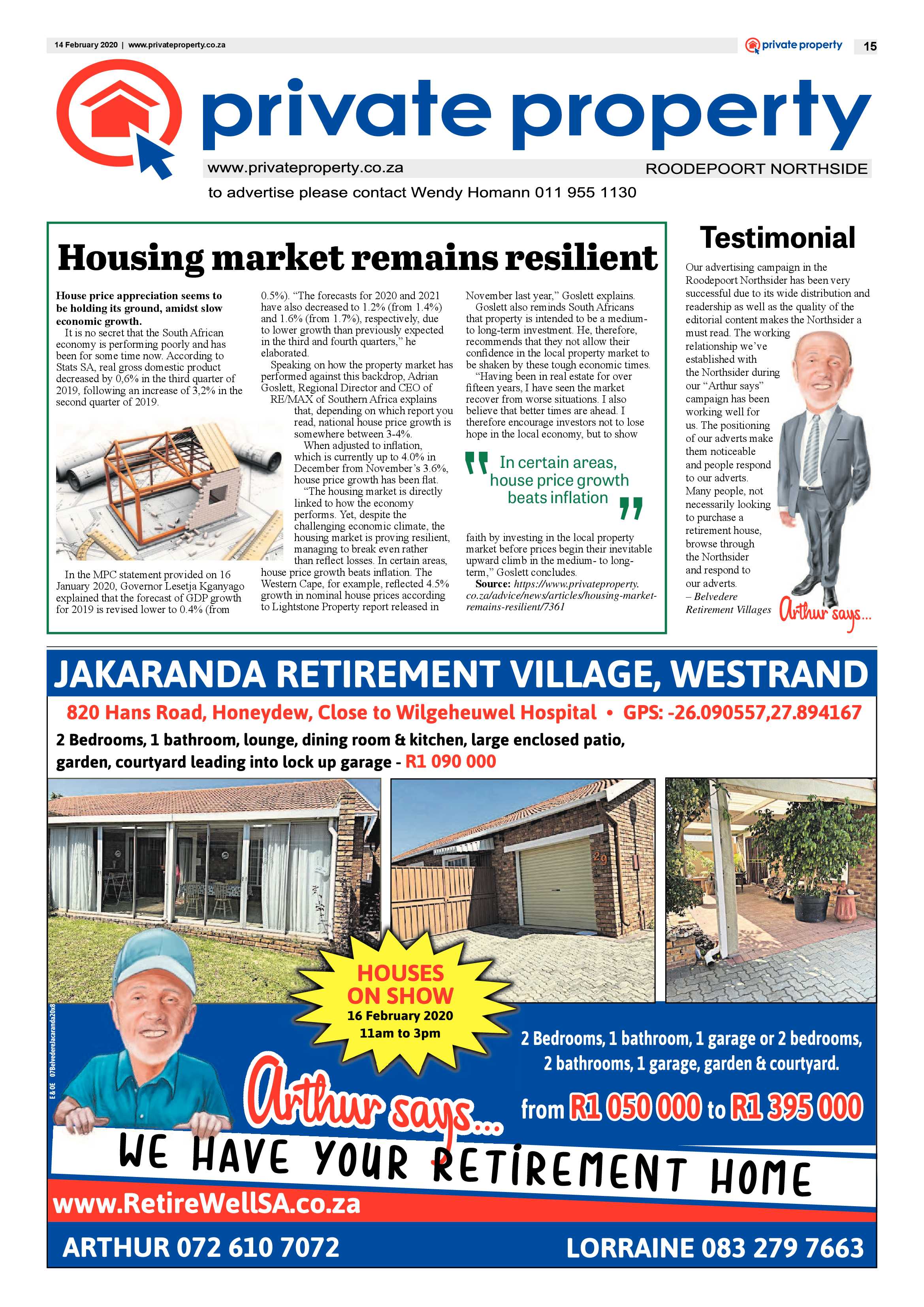 Roodepoort Northsider 14 February 2020 page 15