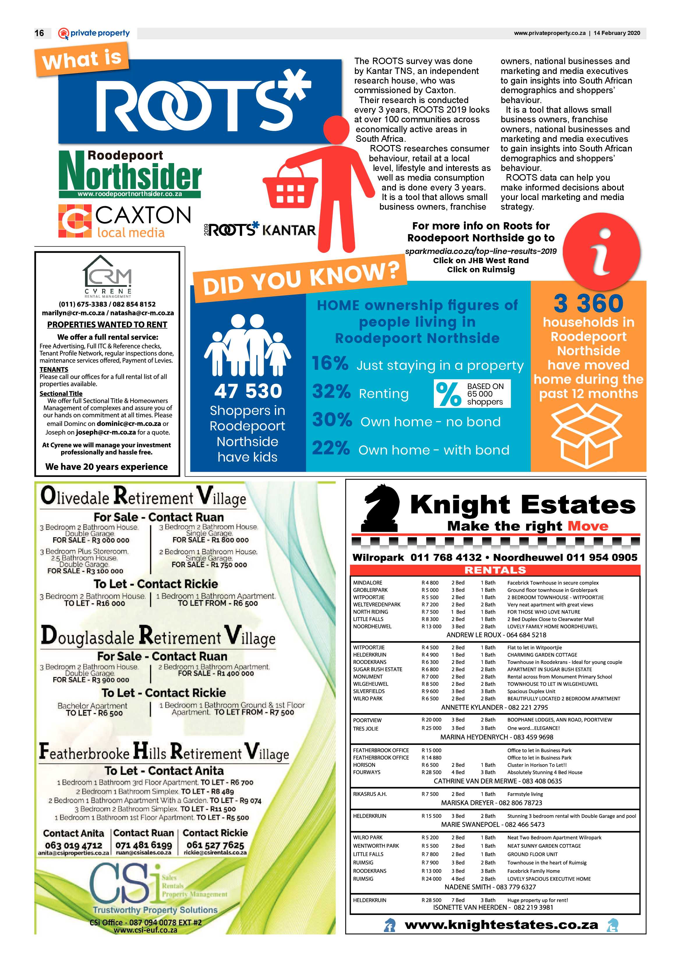 Roodepoort Northsider 14 February 2020 page 16