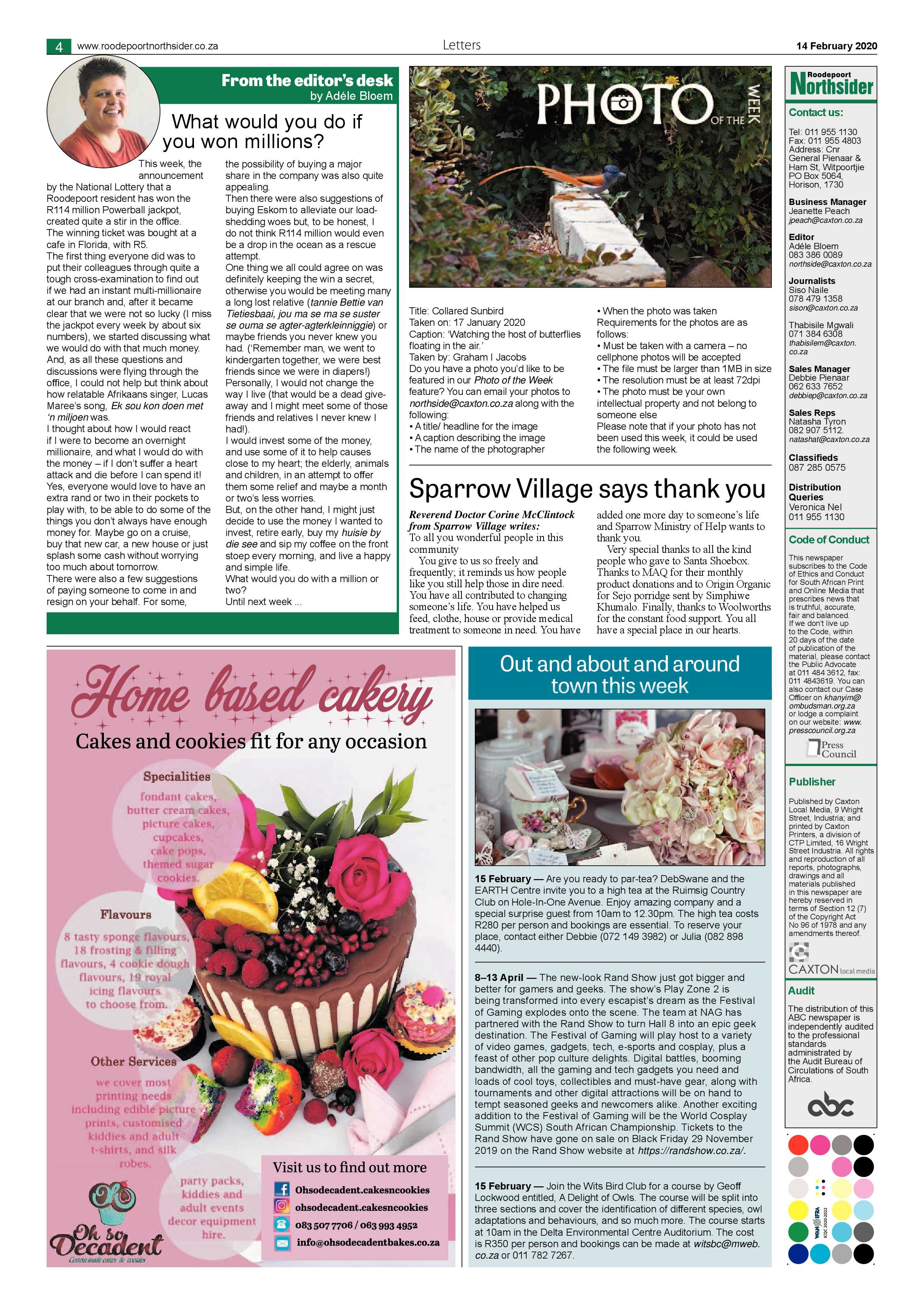 Roodepoort Northsider 14 February 2020 page 4