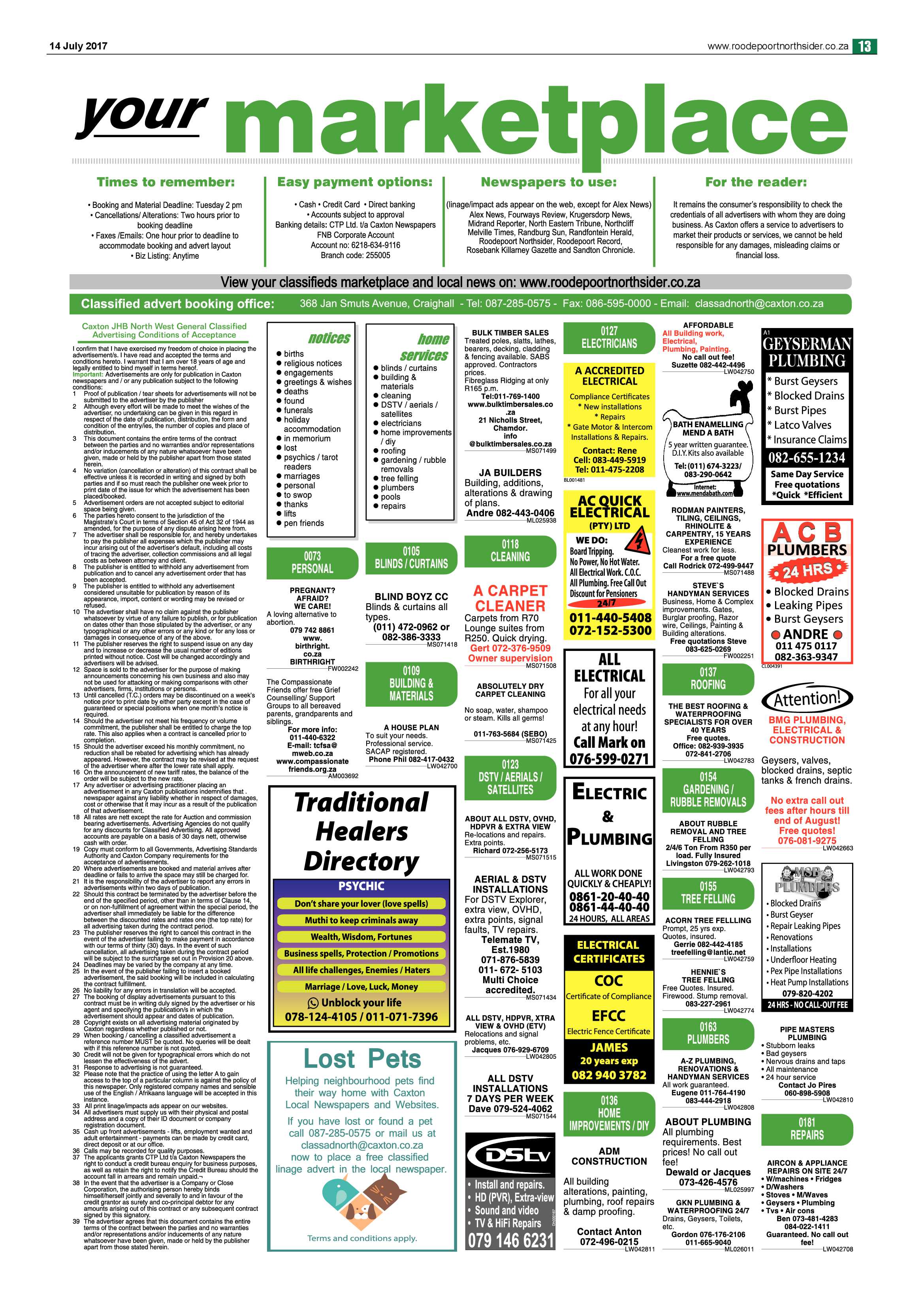 Roodepoort Northsider 14 July 2017 page 13