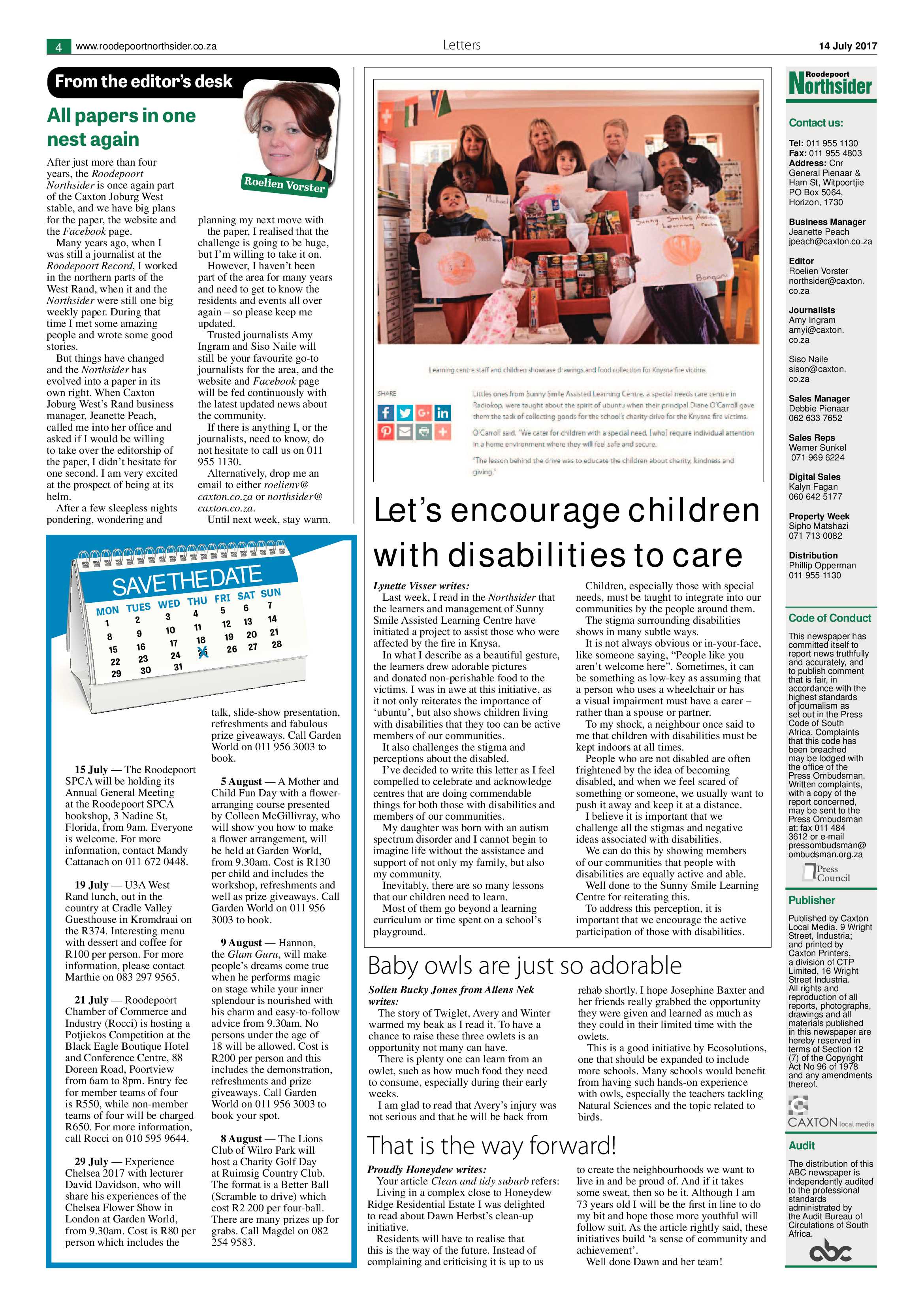 Roodepoort Northsider 14 July 2017 page 4