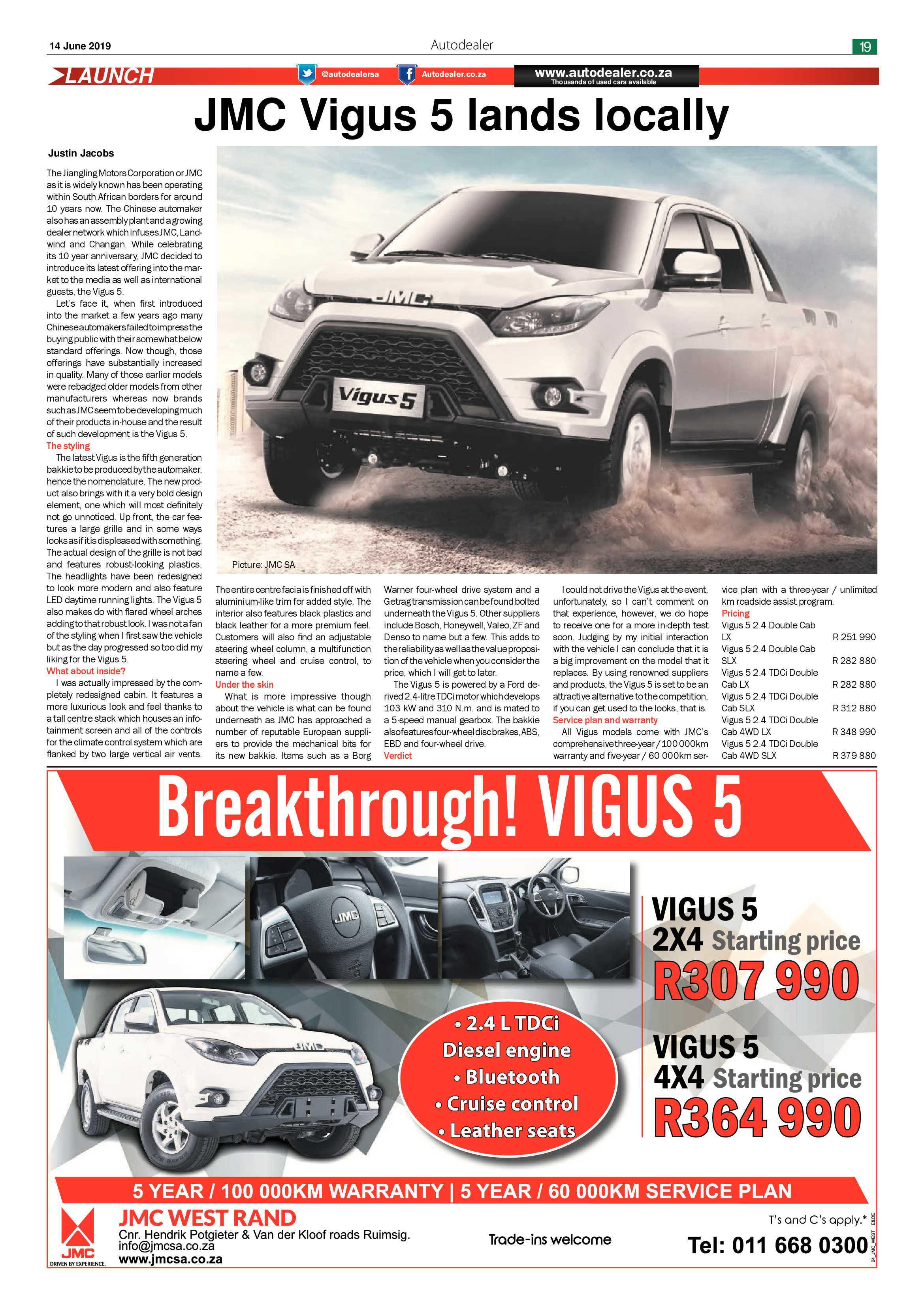 Roodepoort Northsider 14 June 2019 page 19