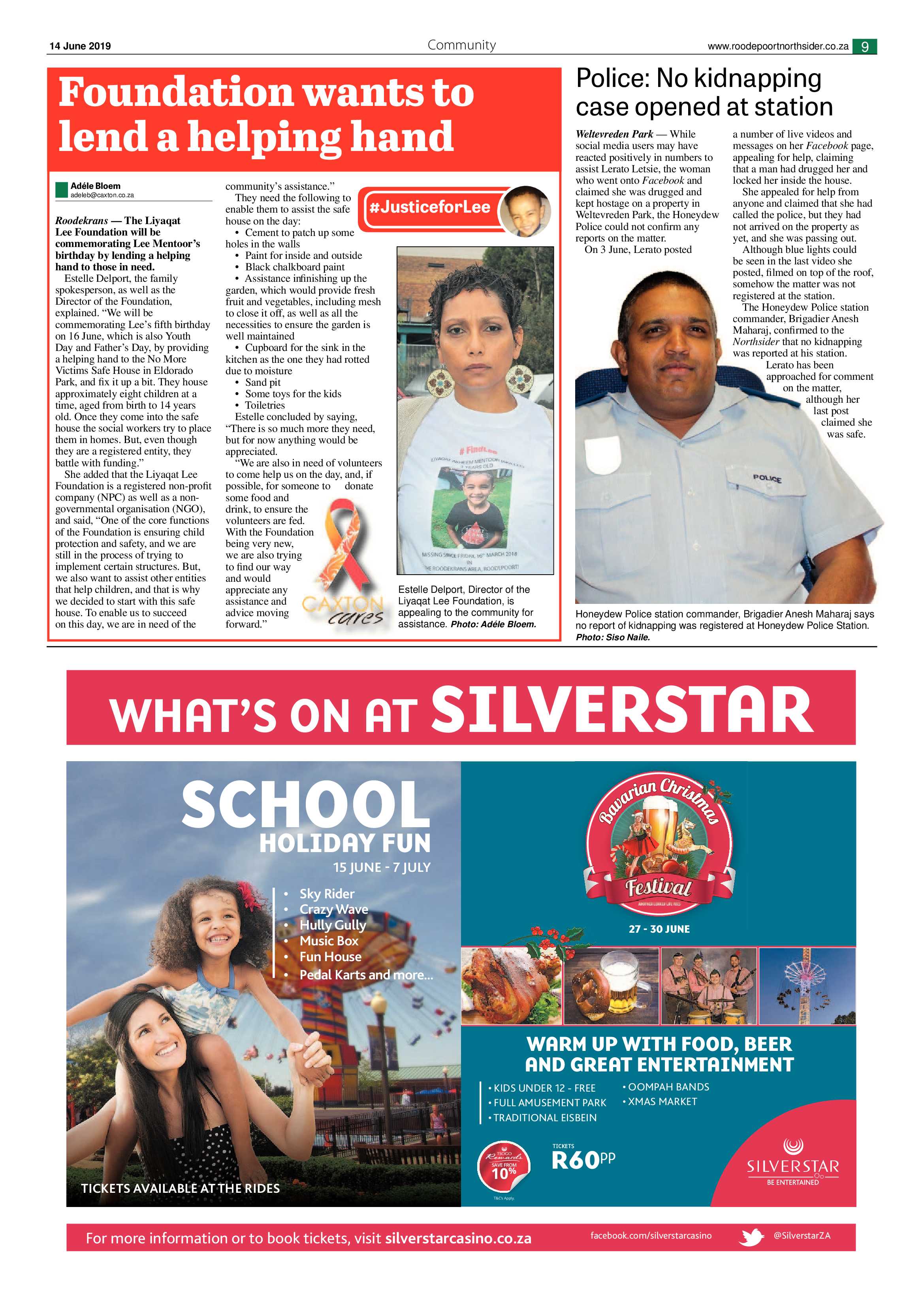 Roodepoort Northsider 14 June 2019 page 9