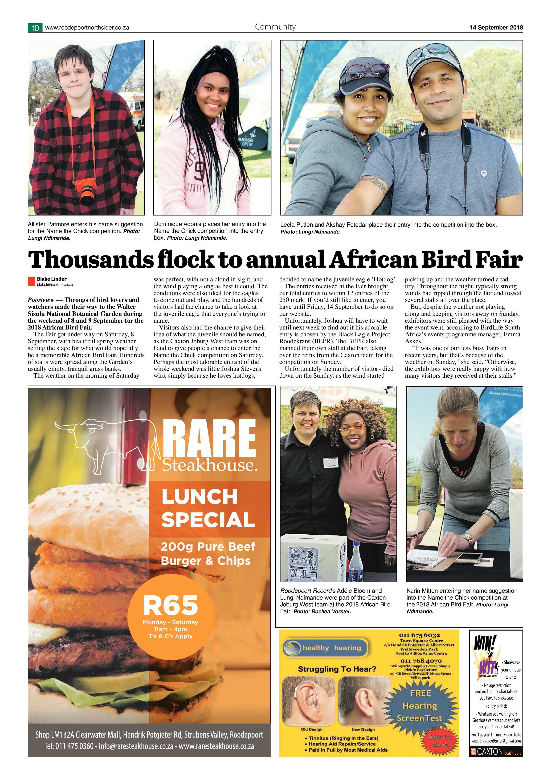 Roodepoort Northsider 14 September 2018 page 10