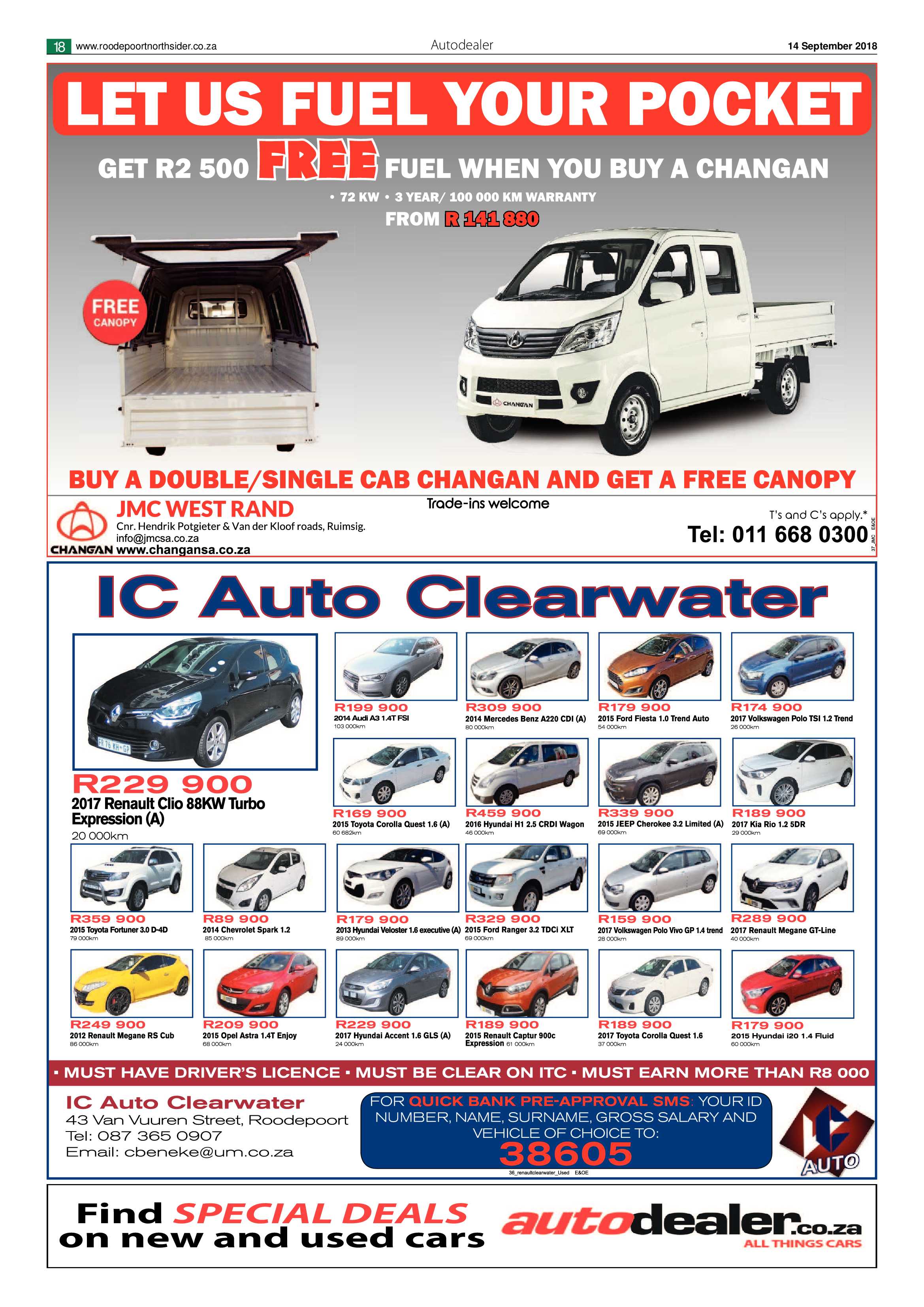 Roodepoort Northsider 14 September 2018 page 18